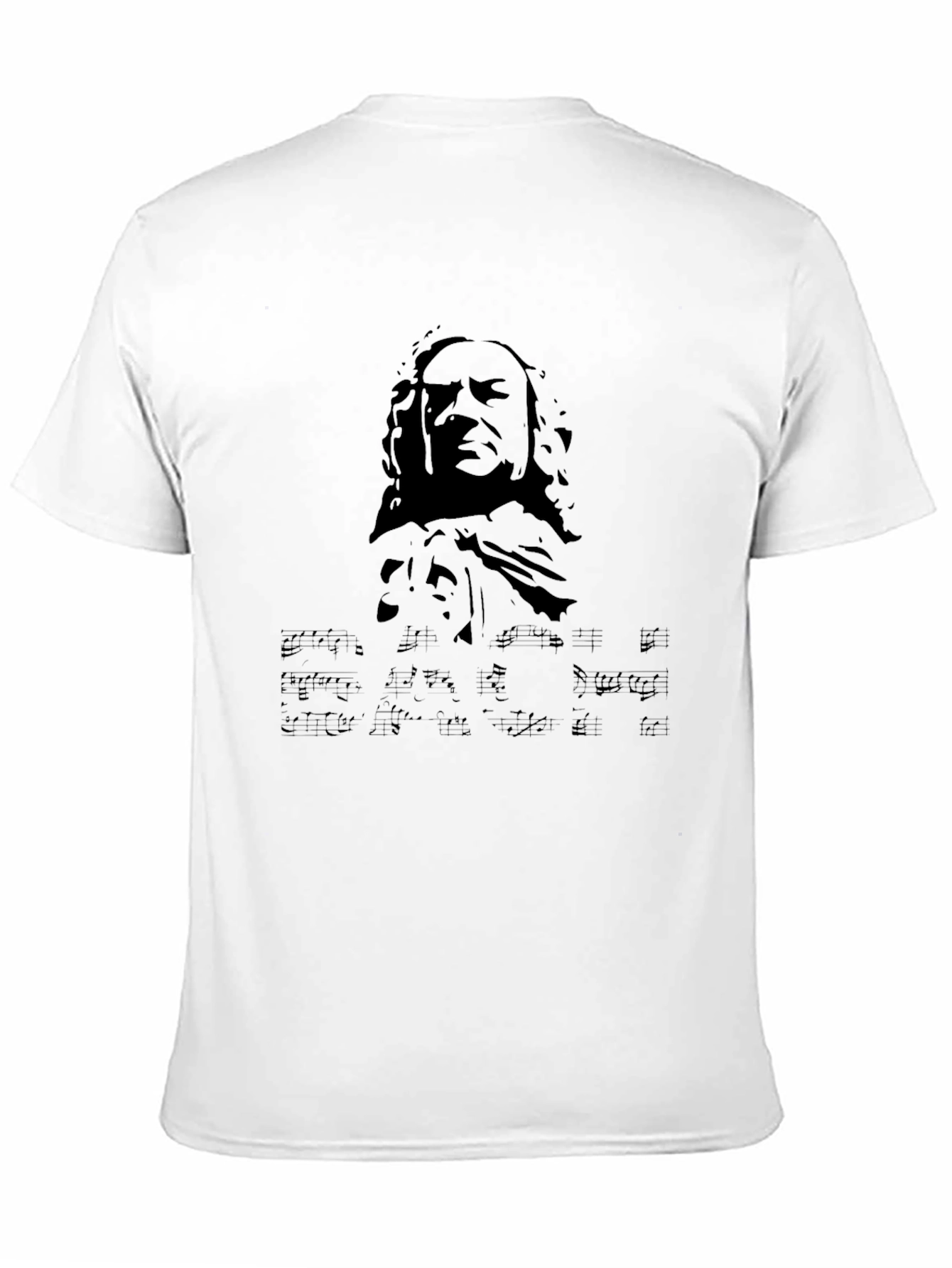 Musician Graphic Print Black Tee