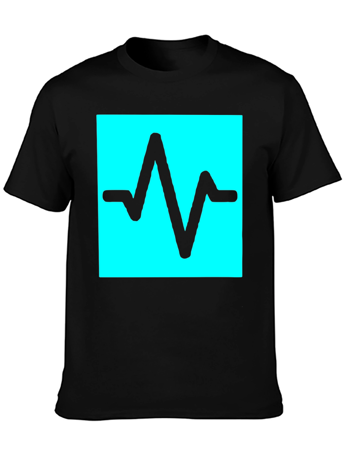 Pulse Wave T-Shirt - Black Graphic Tee