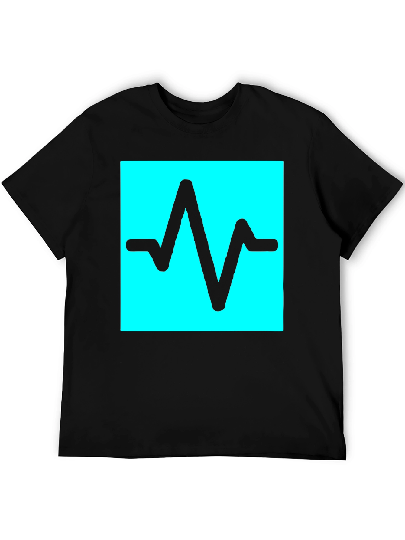 Pulse Wave T-Shirt - Black Graphic Tee