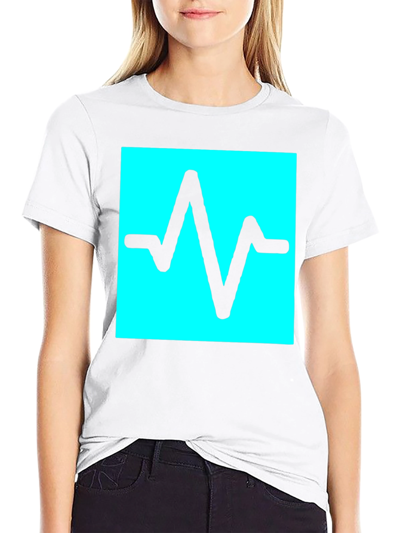 Pulse Wave T-Shirt - Black Graphic Tee
