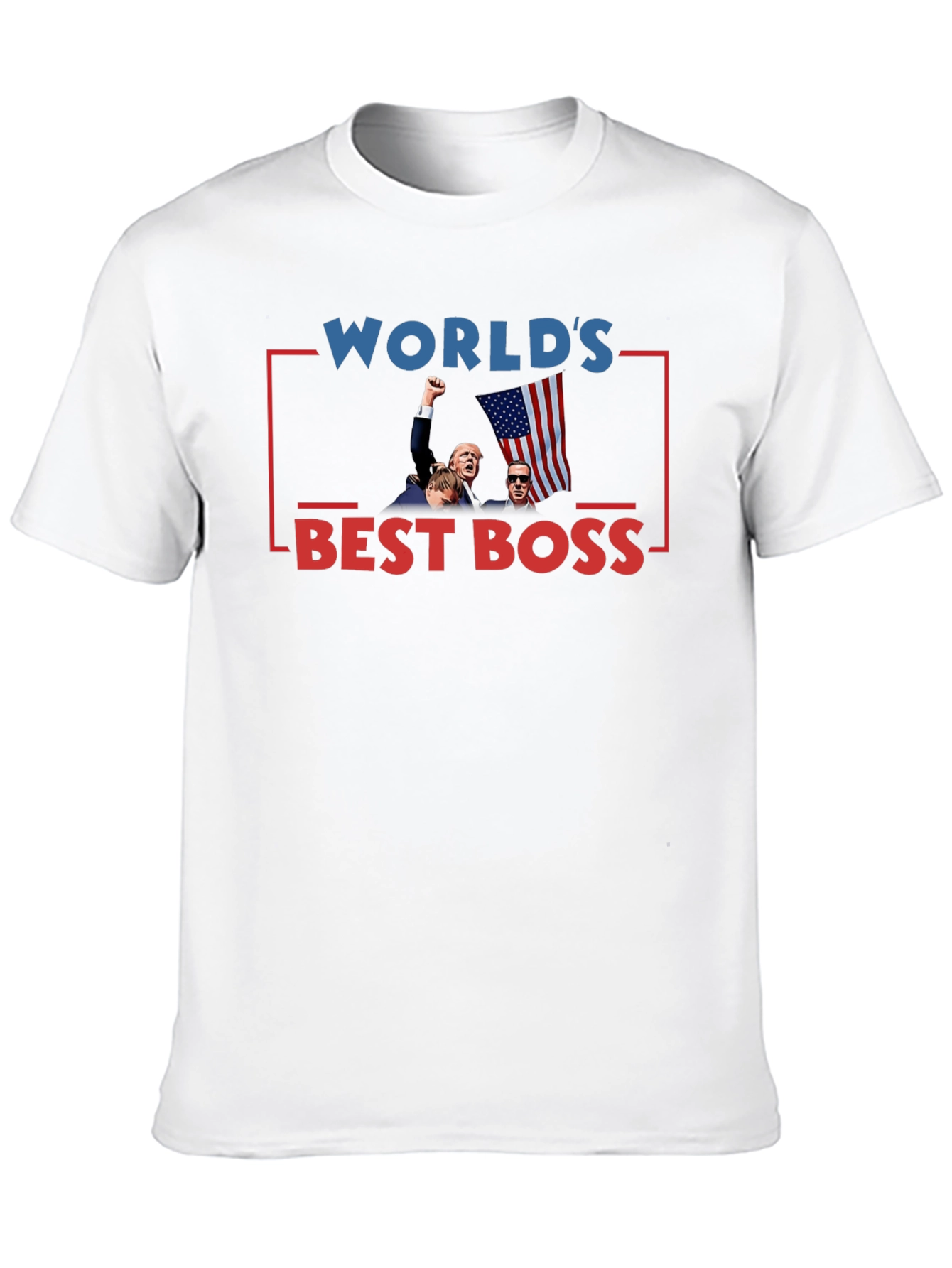 Worlds Best Boss Graphic Tee - Black