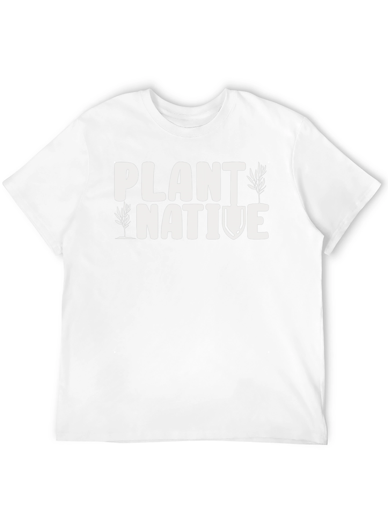 Plant Native Graphic Tee - Eco-Friendly Nature Lover Shirt