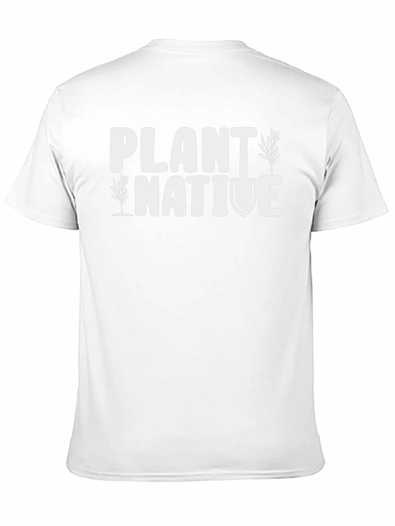 Plant Native Graphic Tee - Eco-Friendly Nature Lover Shirt