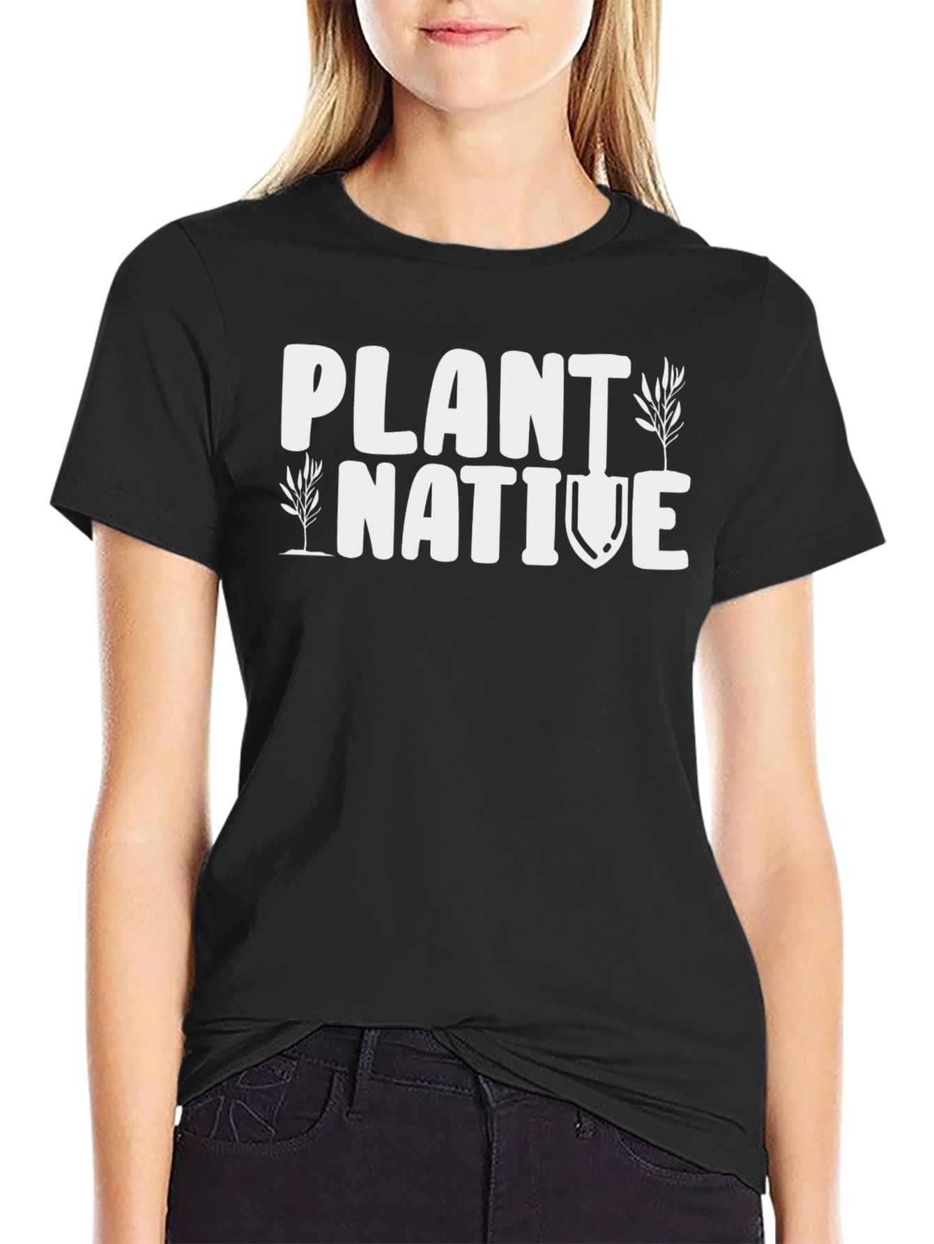 Plant Native Graphic Tee - Eco-Friendly Nature Lover Shirt