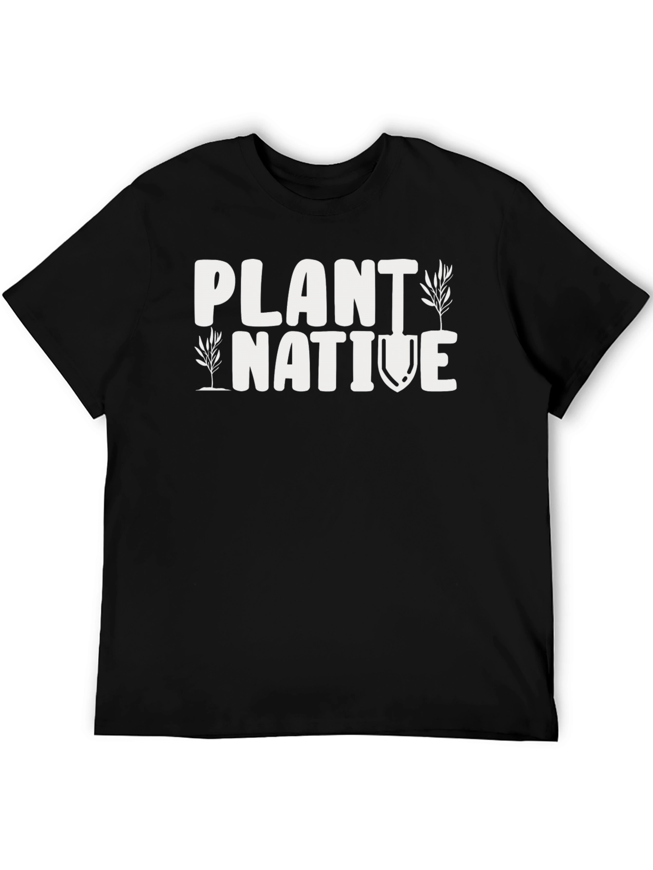 Plant Native Graphic Tee - Eco-Friendly Nature Lover Shirt