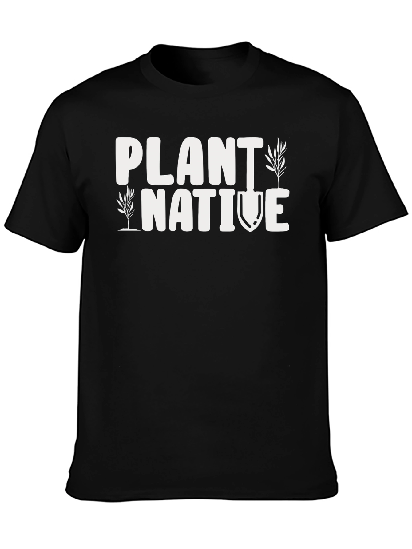 Plant Native Graphic Tee - Eco-Friendly Nature Lover Shirt