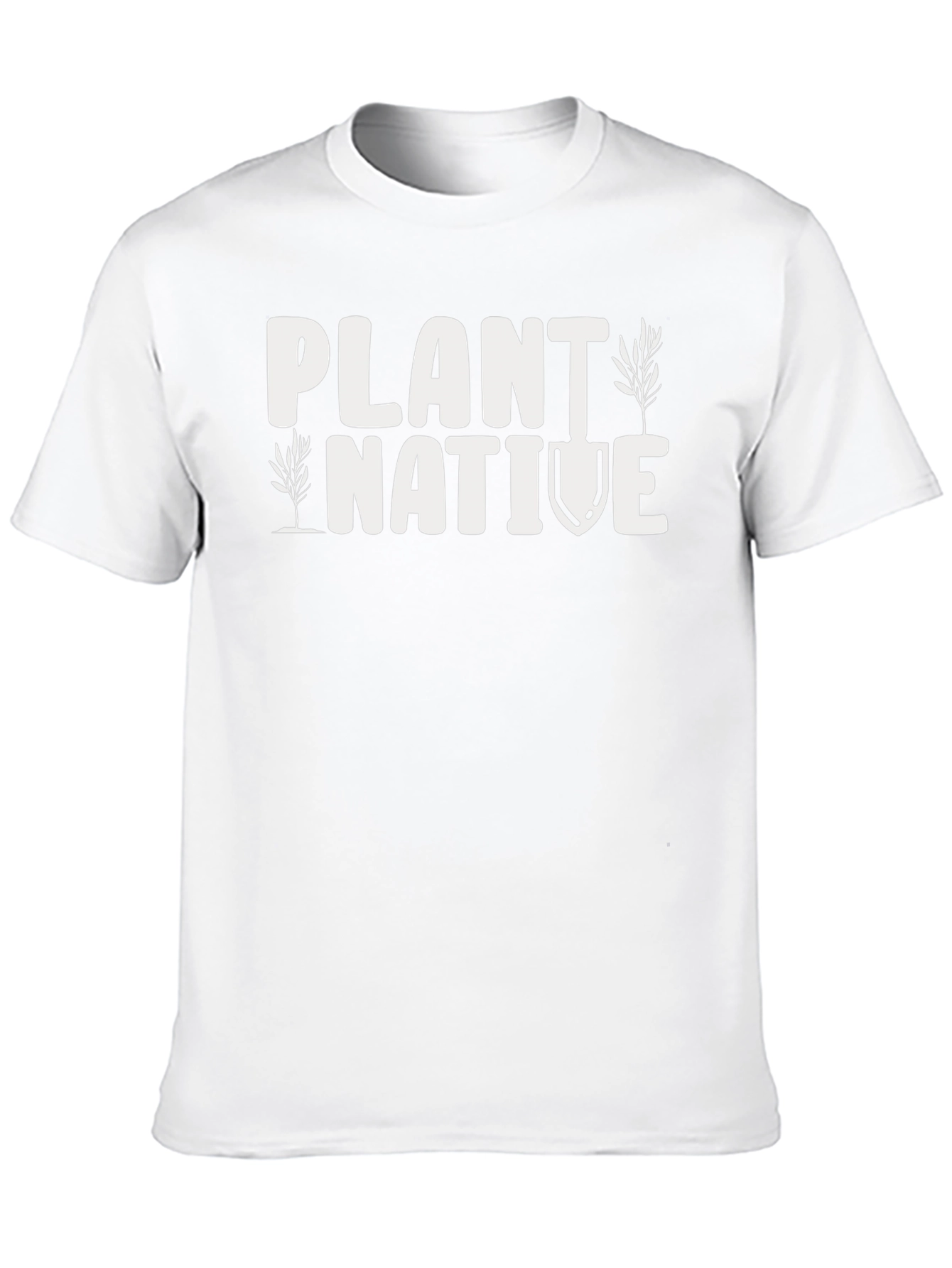 Plant Native Graphic Tee - Eco-Friendly Nature Lover Shirt