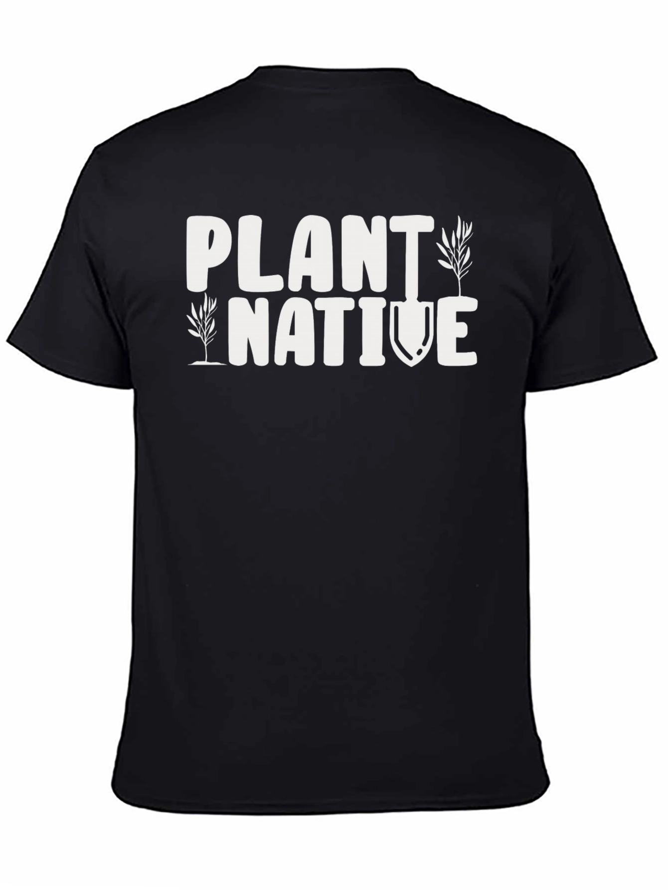 Plant Native Graphic Tee - Eco-Friendly Nature Lover Shirt