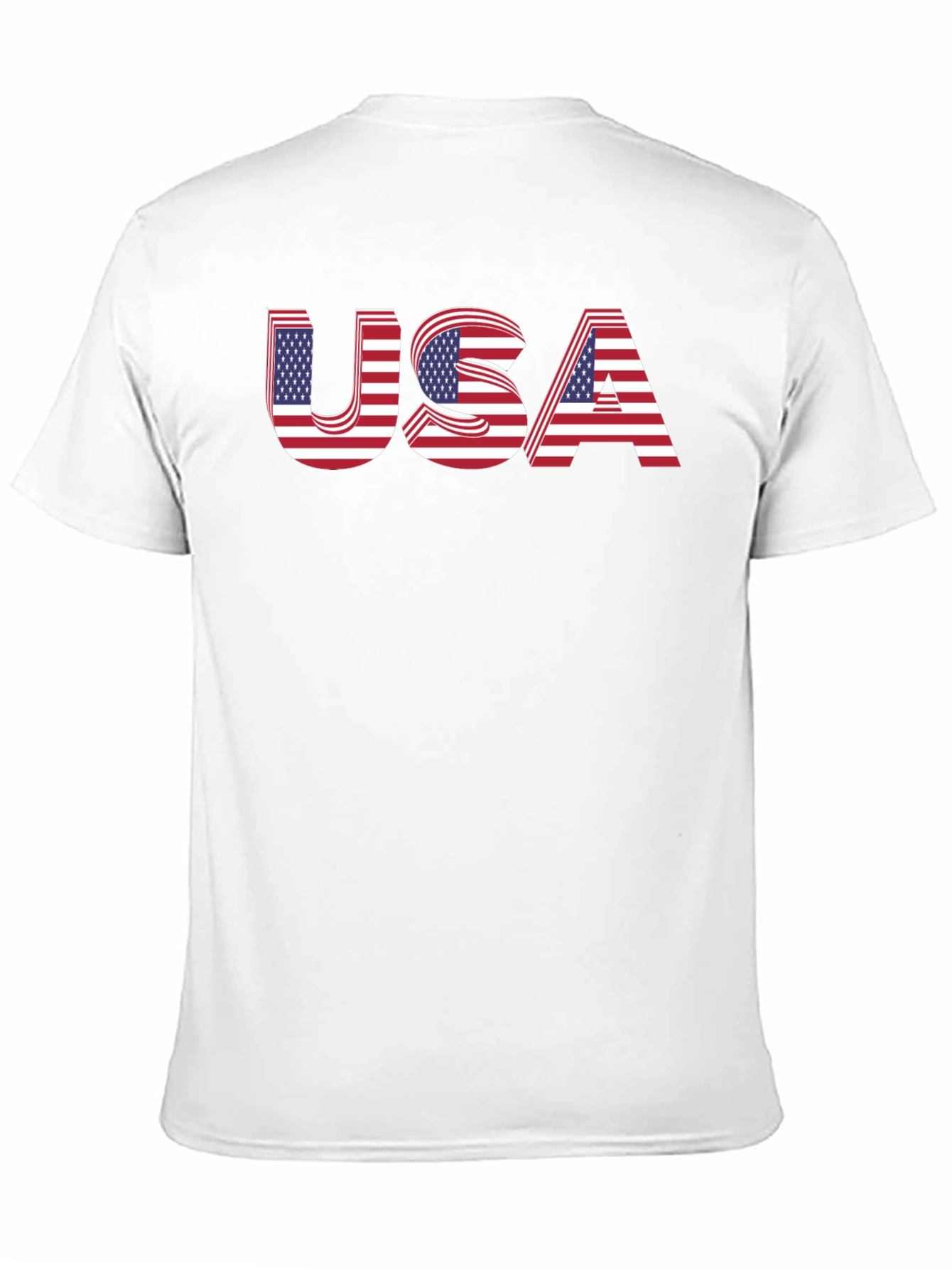 USA Flag Graphic T-Shirt