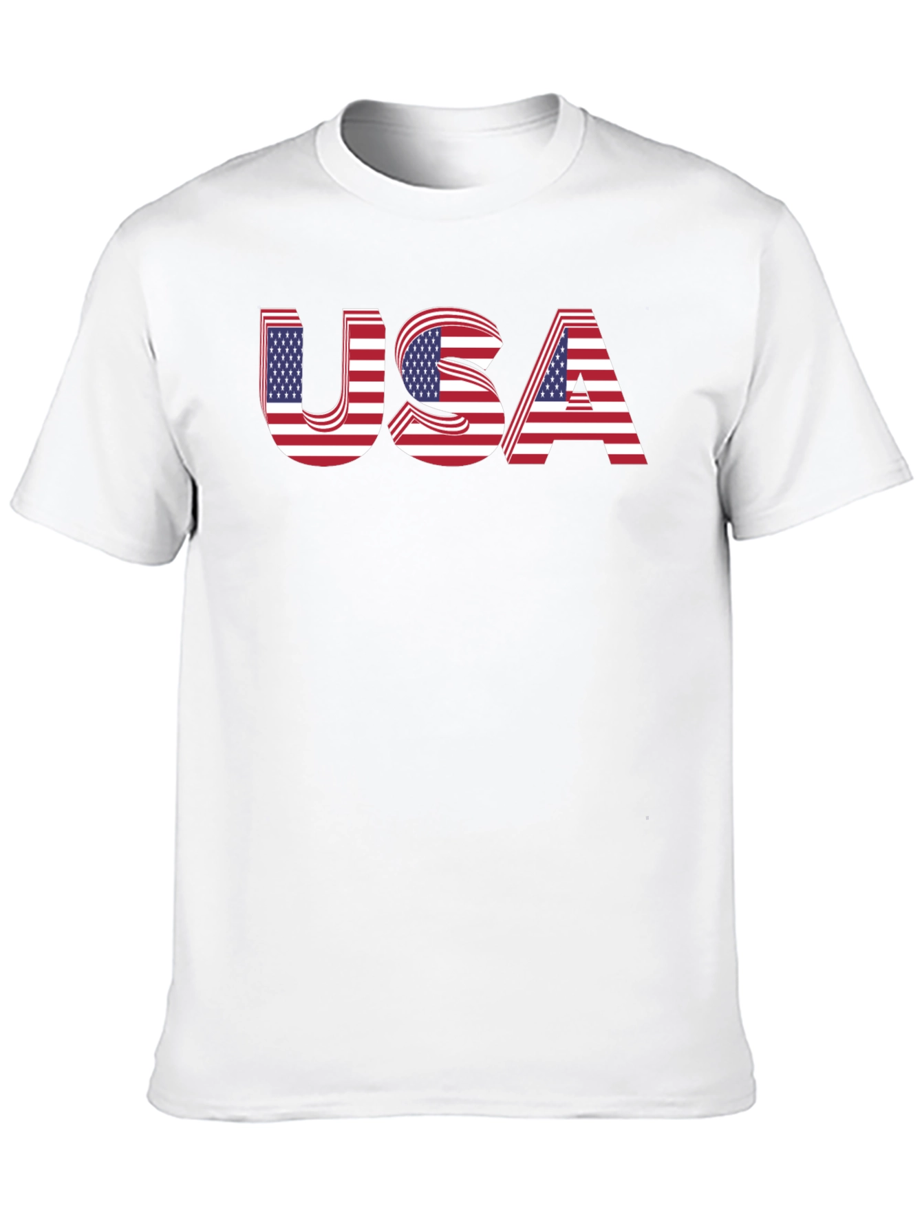 USA Flag Graphic T-Shirt