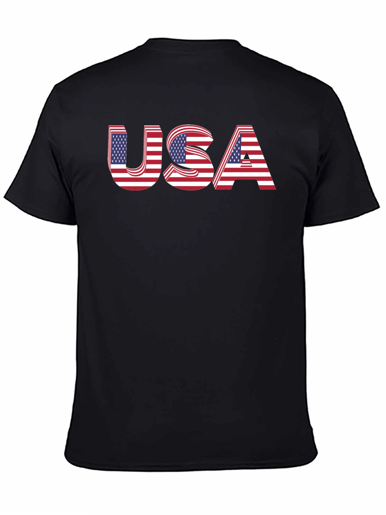 USA Flag Graphic T-Shirt