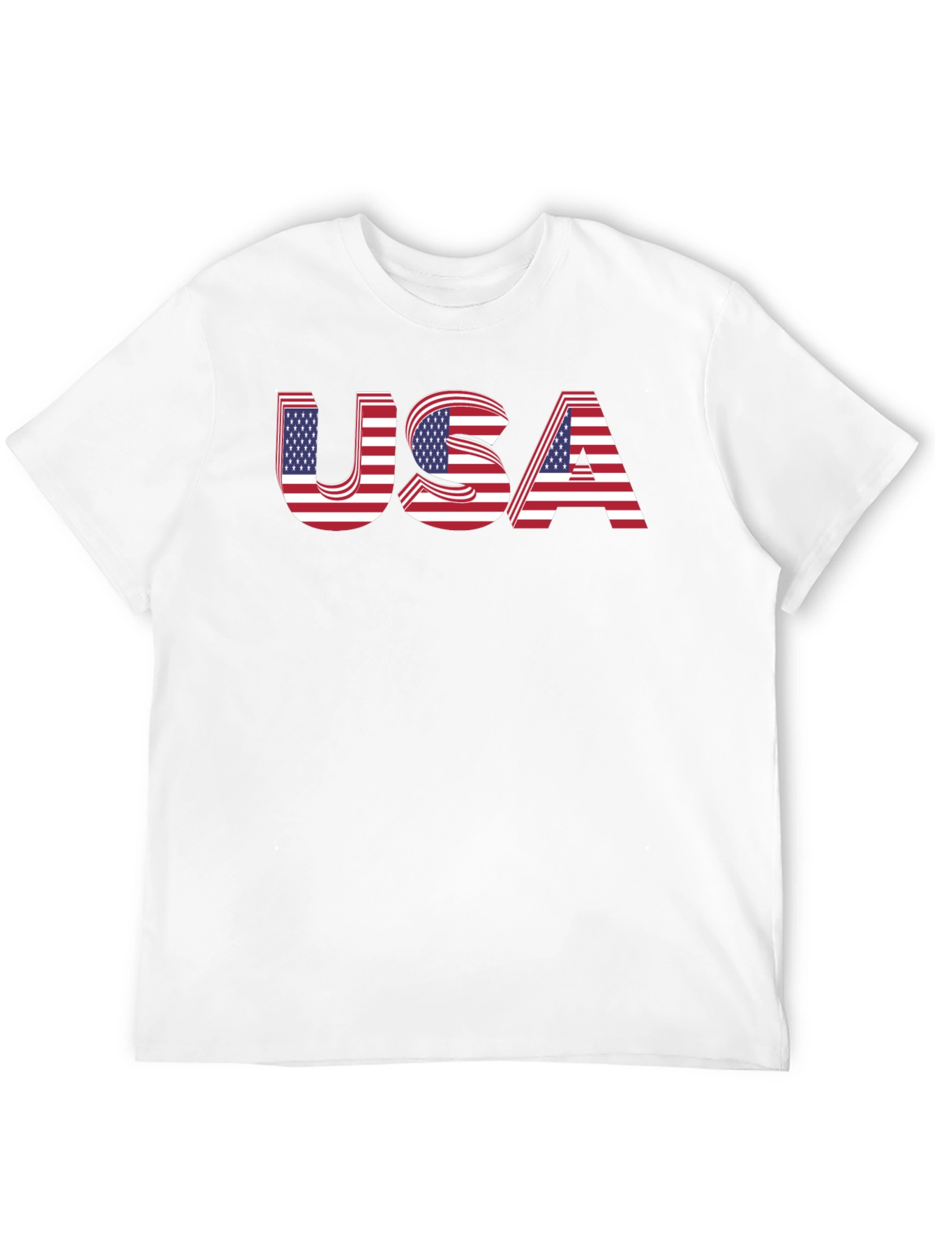 USA Flag Graphic T-Shirt