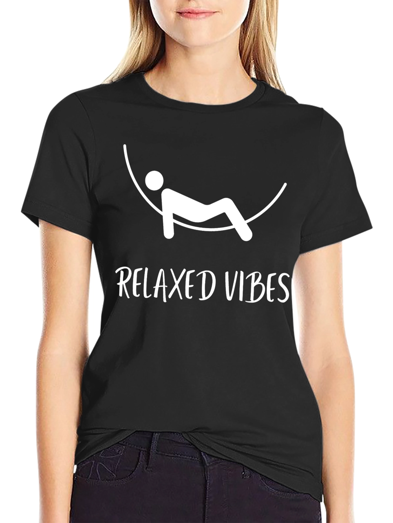 Relaxed Vibes Graphic Tee - Casual Comfort