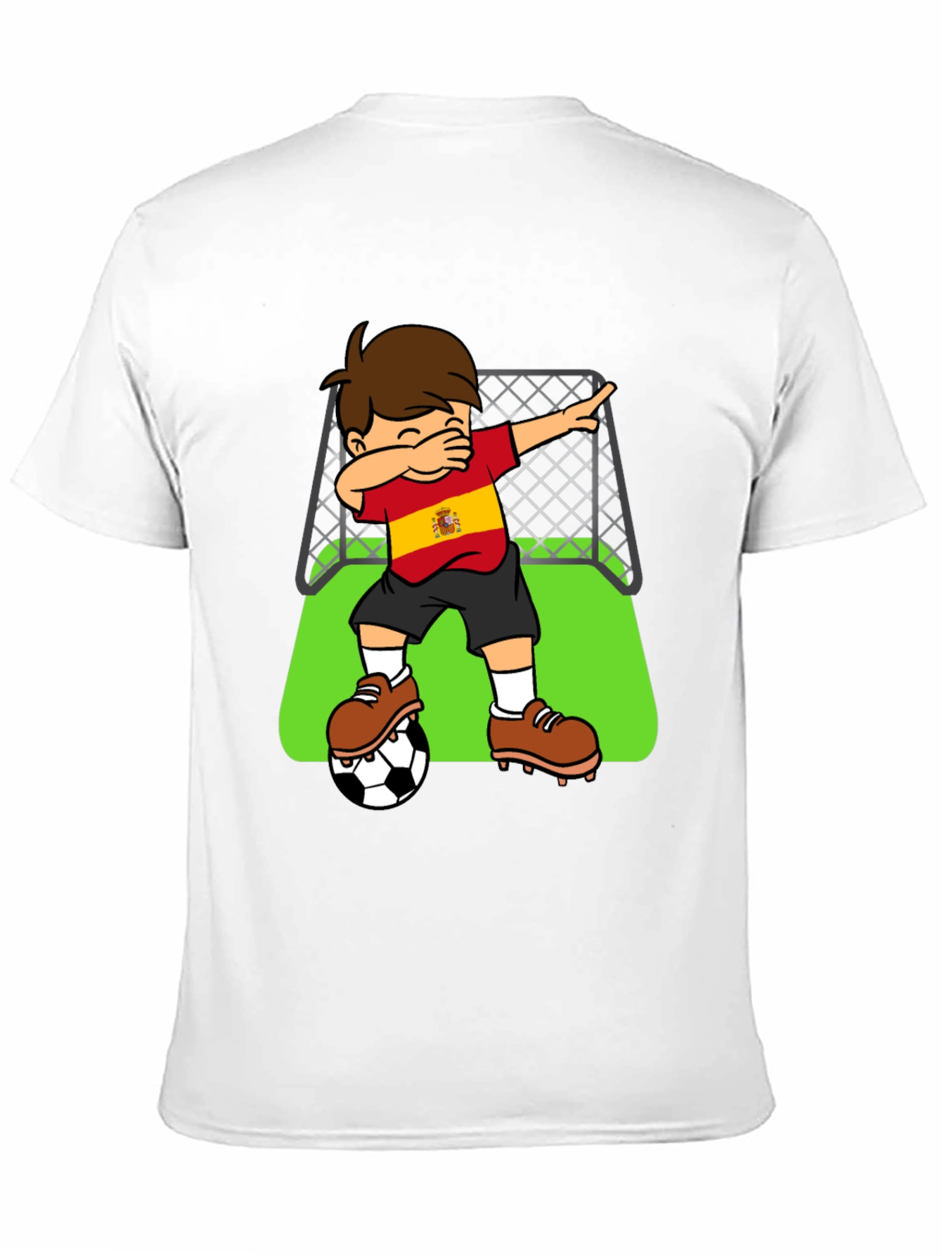 Spain Soccer Dab T-Shirt