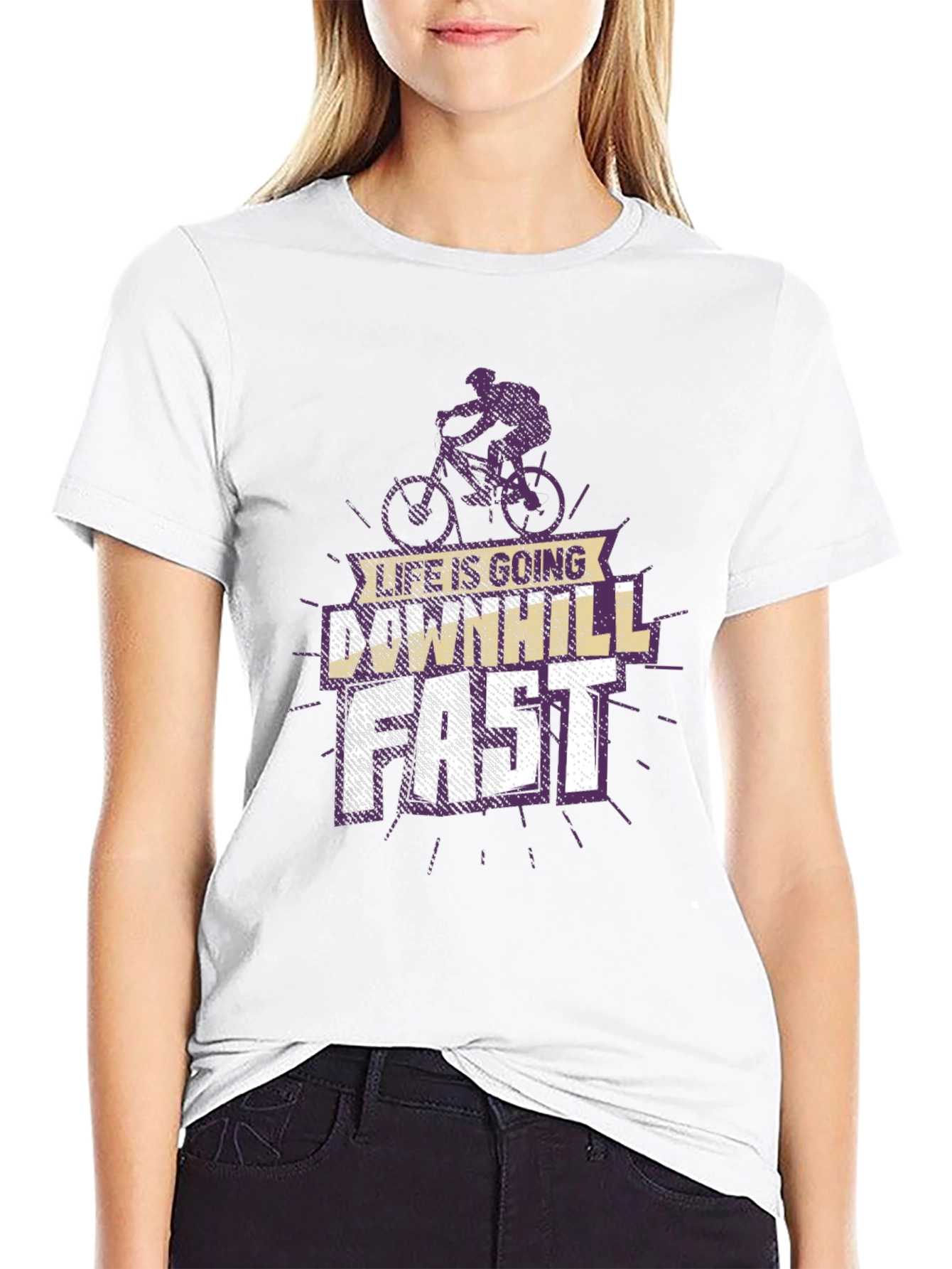 Life is Going Downhill Fast Graphic Tee
