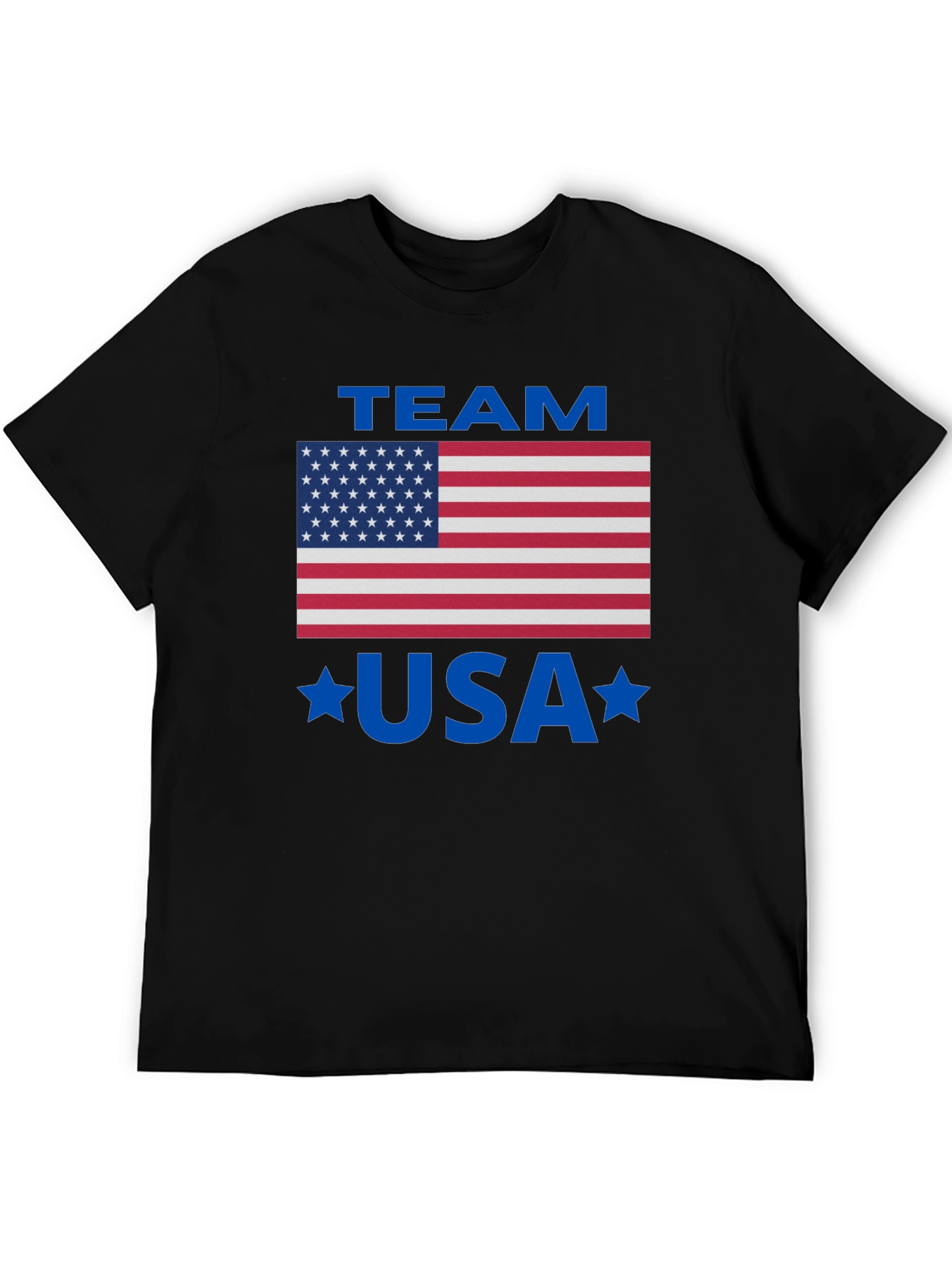 Team USA Graphic Tee - Patriotic American Flag Shirt