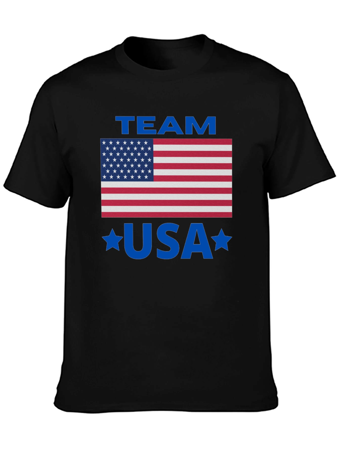 Team USA Graphic Tee - Patriotic American Flag Shirt