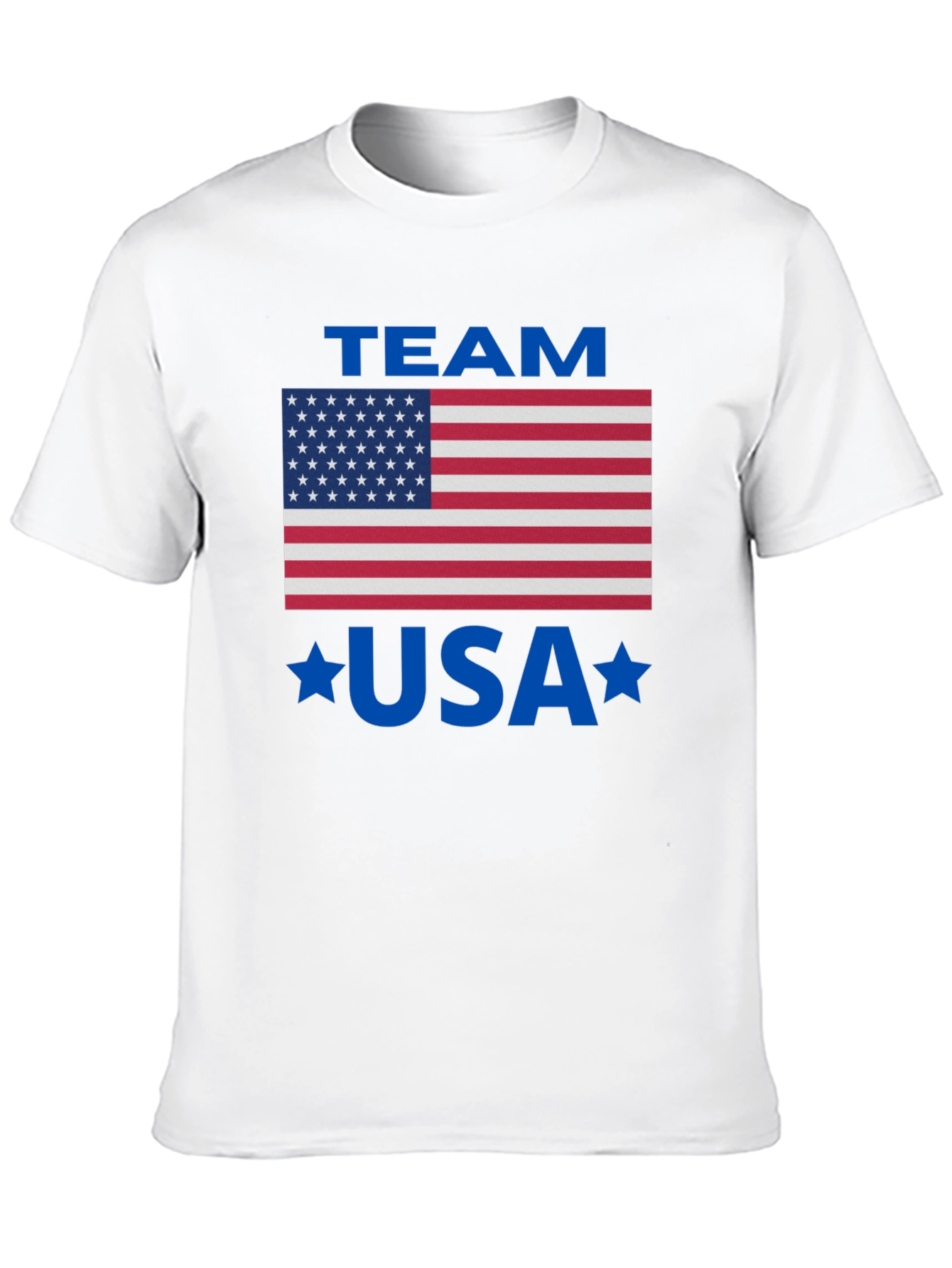 Team USA Graphic Tee - Patriotic American Flag Shirt