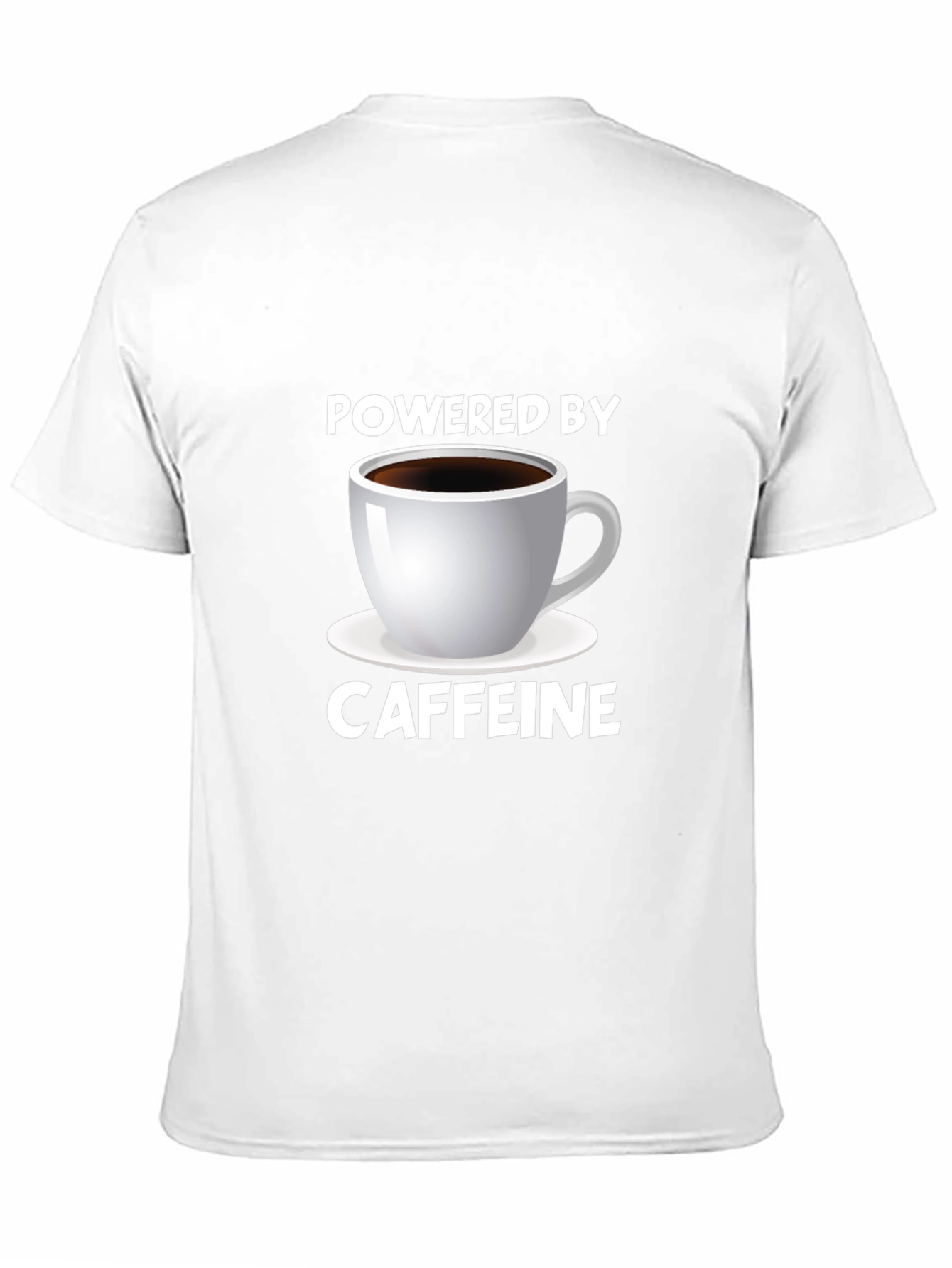 Powered by Caffeine Graphic Tee - Black
