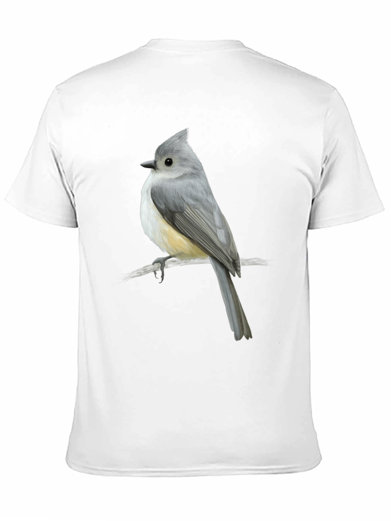 Tufted Titmouse Bird Graphic T-Shirt