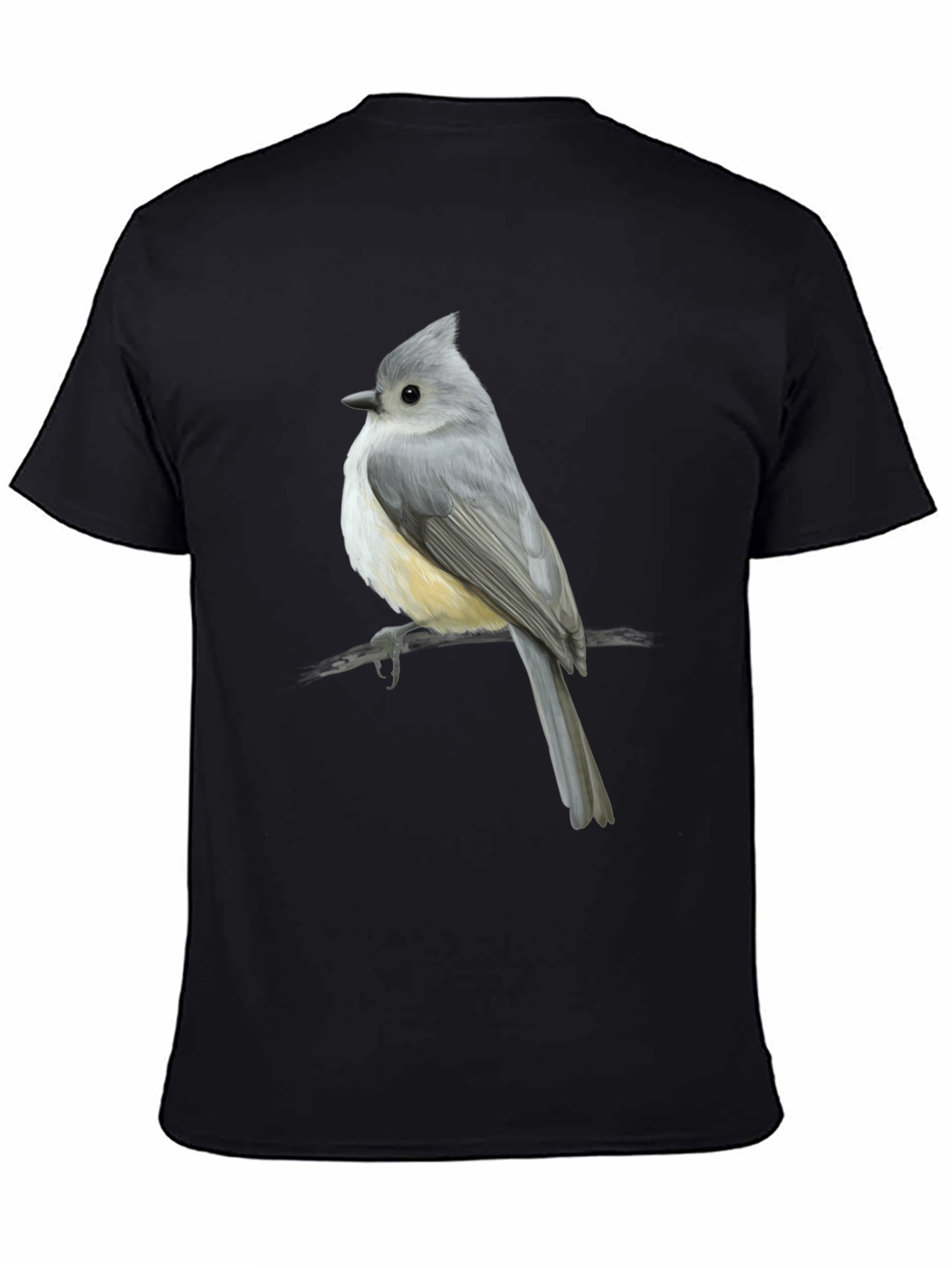 Tufted Titmouse Bird Graphic T-Shirt