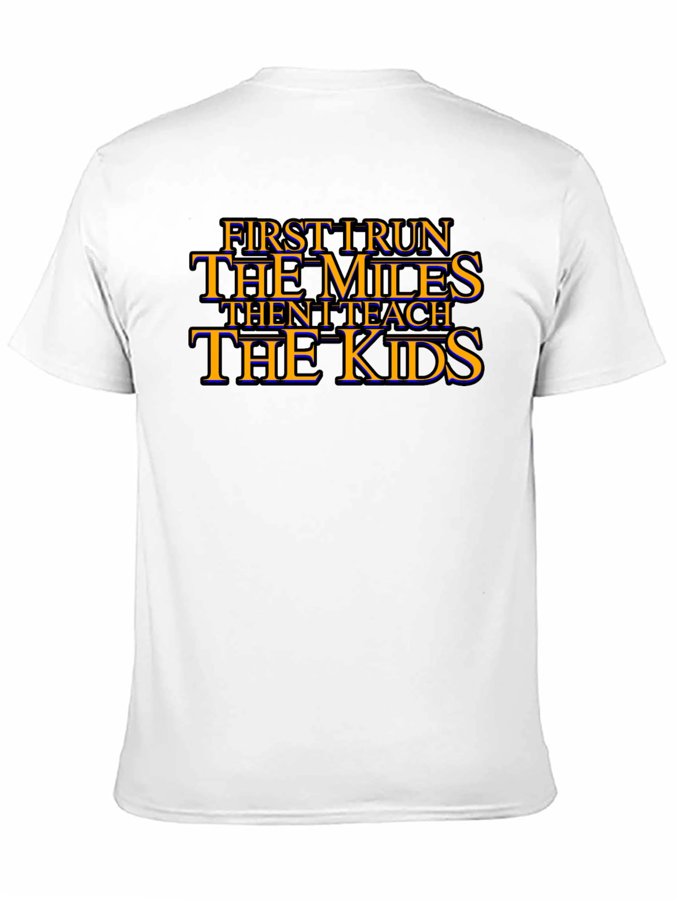 Runner Teacher Graphic T-Shirt