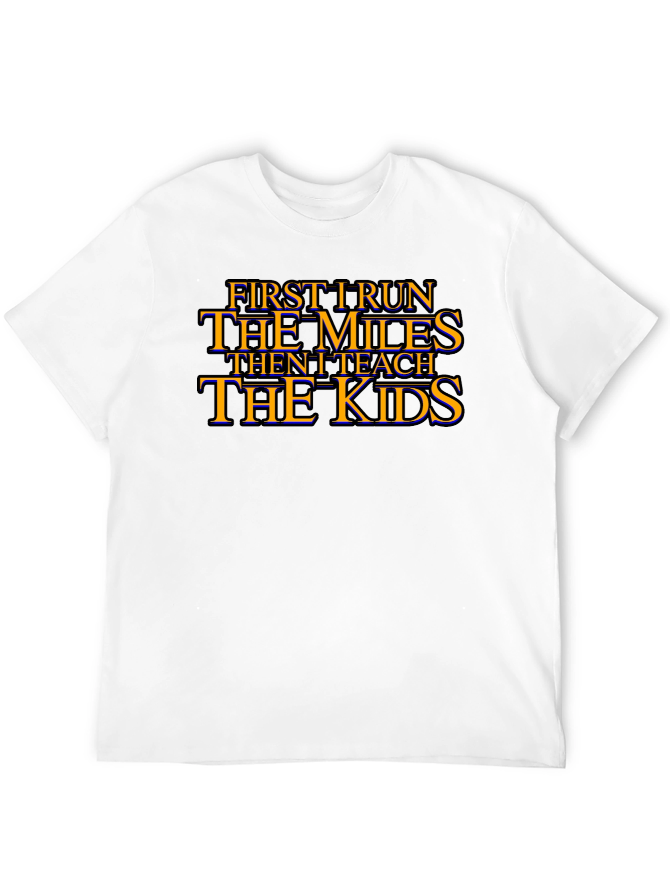 Runner Teacher Graphic T-Shirt