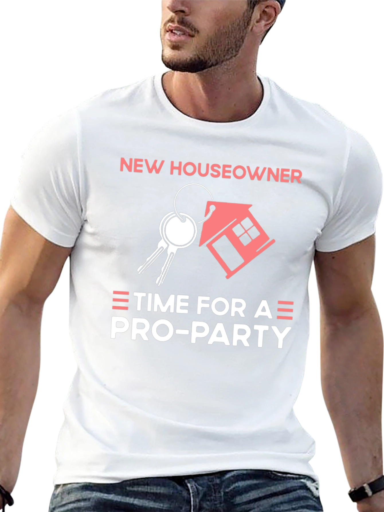 New Homeowner T-Shirt | Pro-Party House Keys