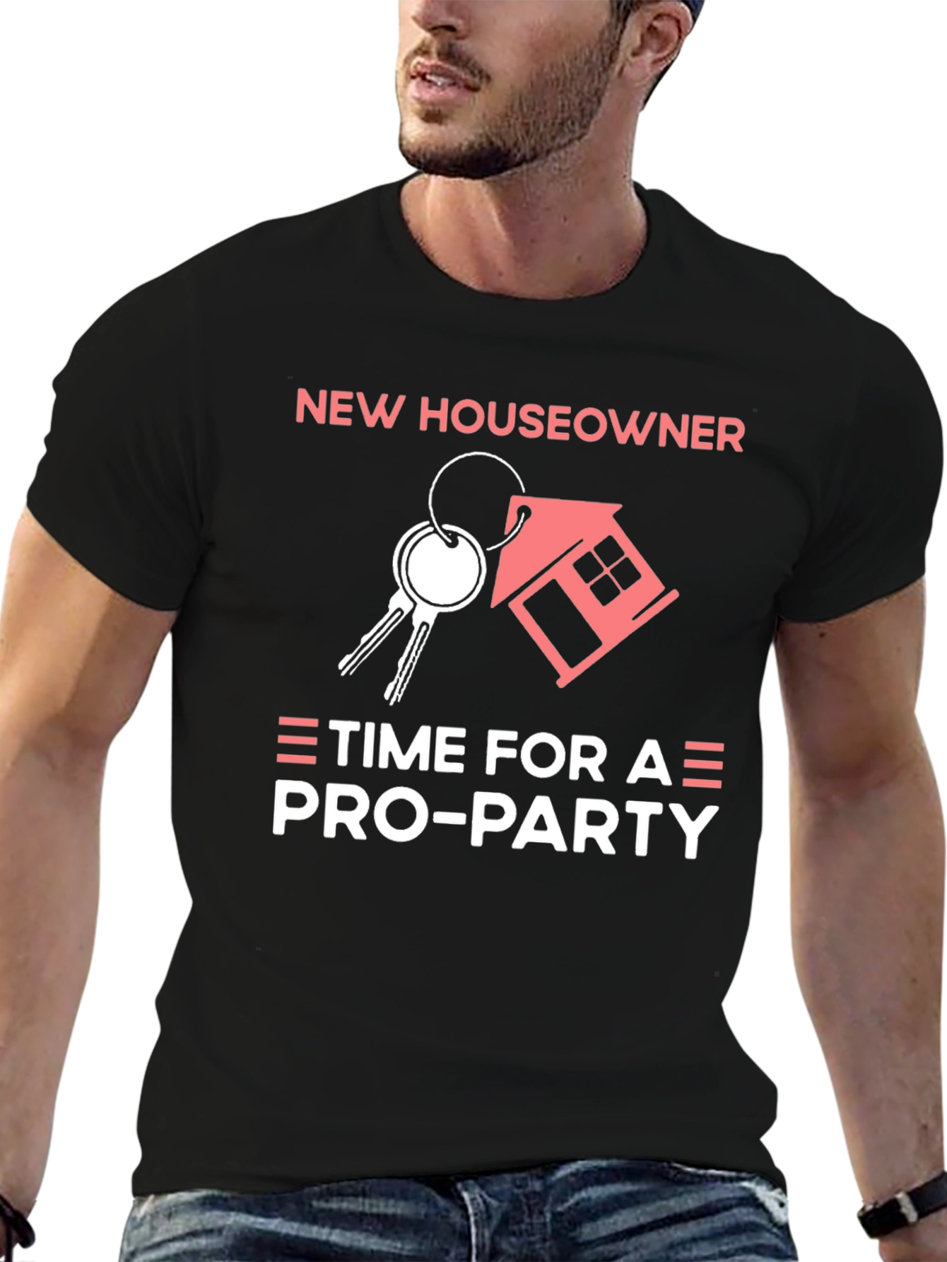 New Homeowner T-Shirt | Pro-Party House Keys