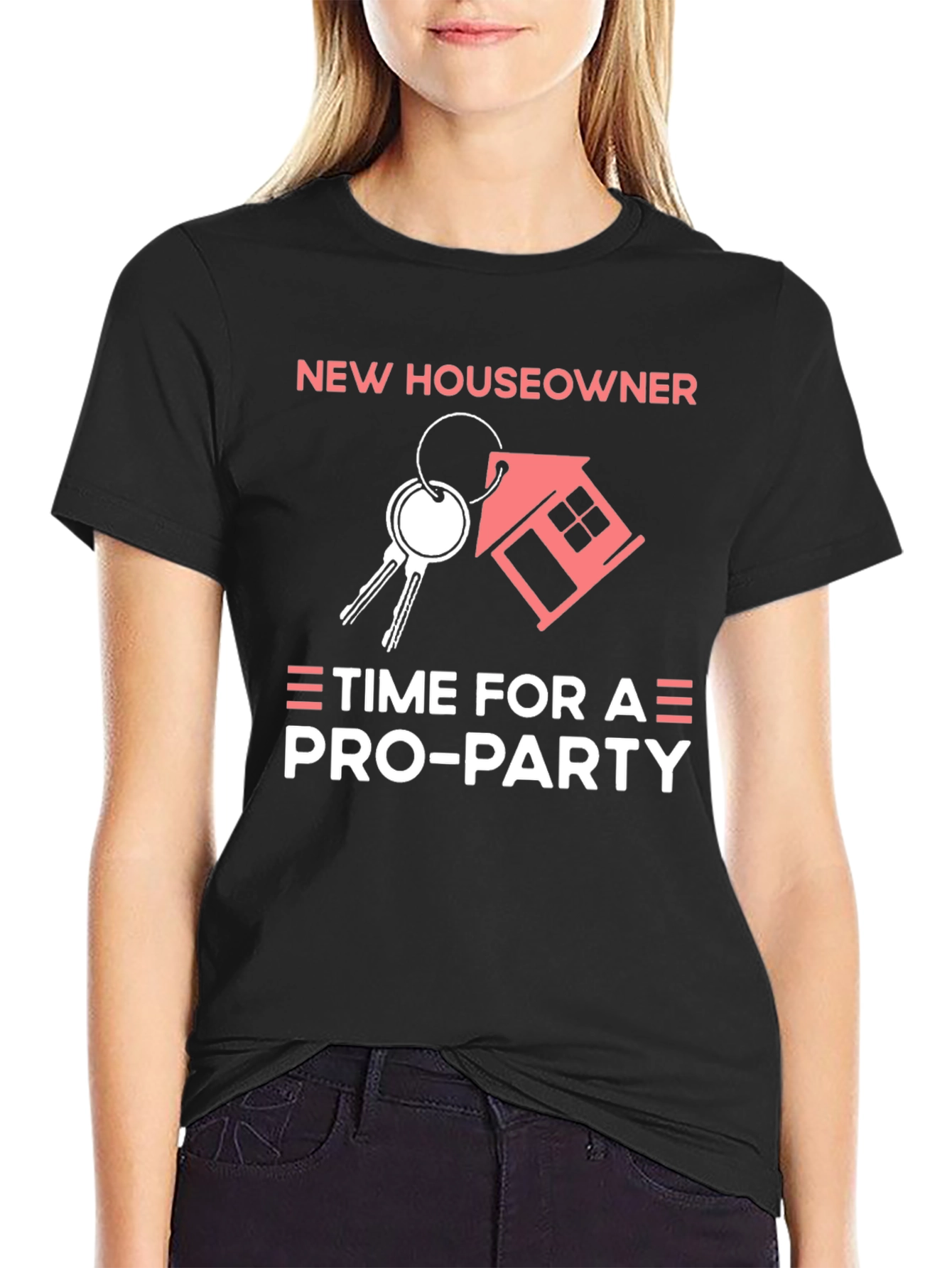 New Homeowner T-Shirt | Pro-Party House Keys