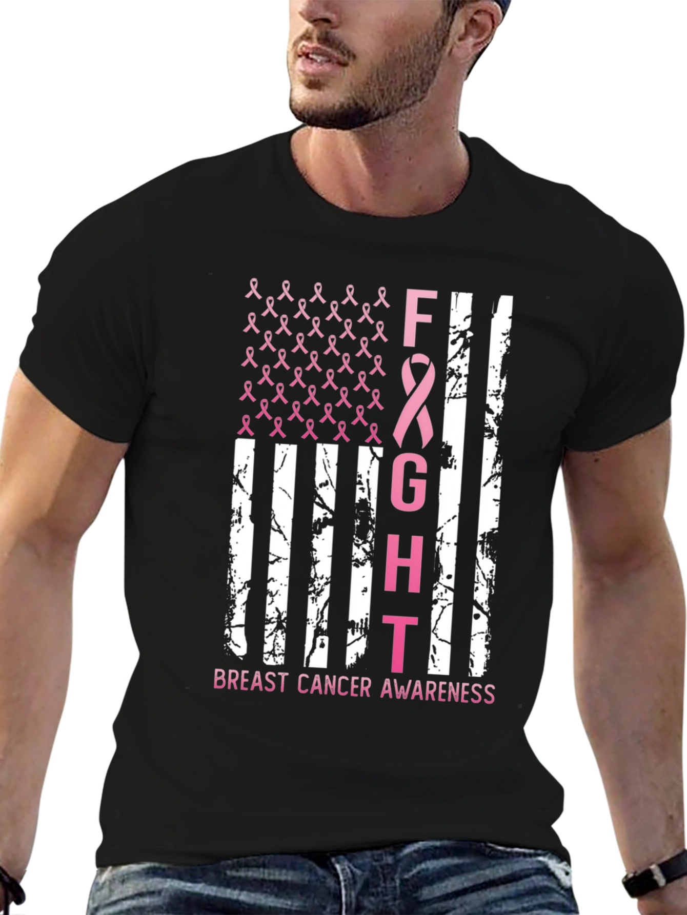 Breast Cancer Awareness Fight T-Shirt