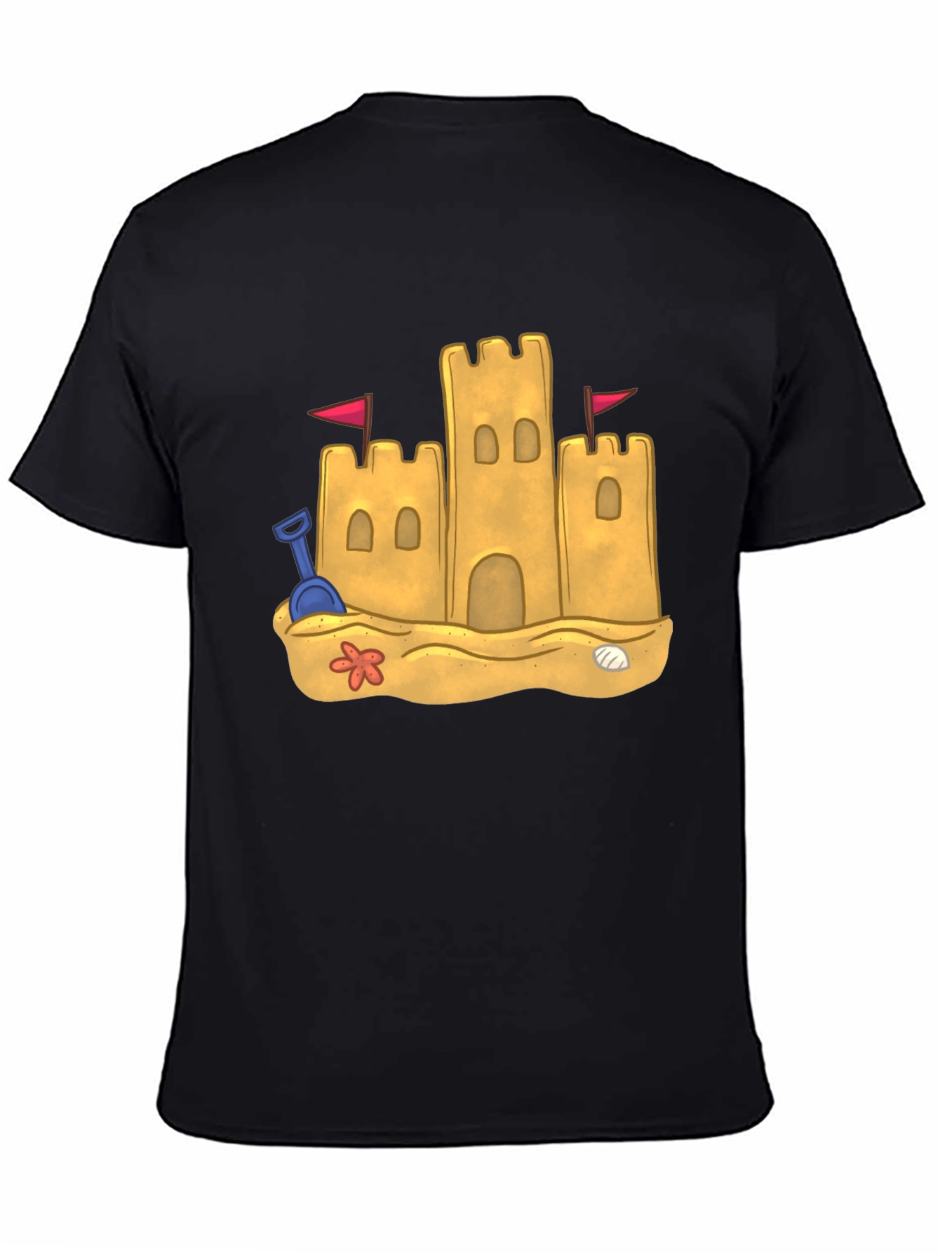 Sandcastle Graphic Tee - Beach Vibes