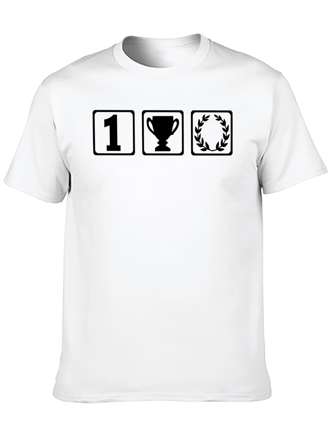 Black 1st Place Trophy T-Shirt