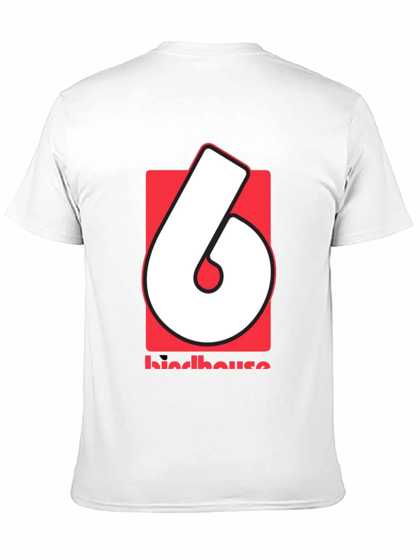 Retro Birdhouse Logo Graphic Tee - Black