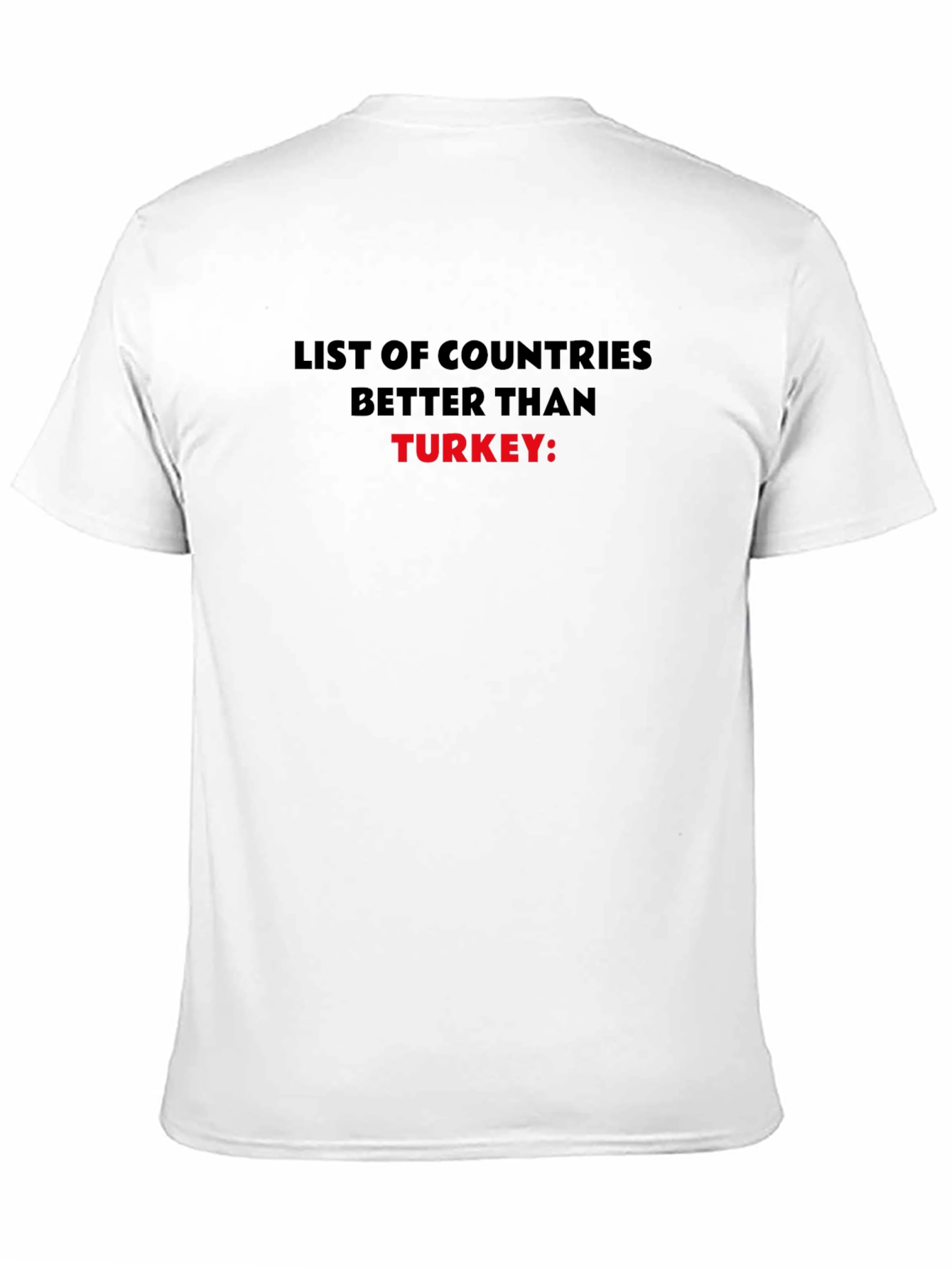 Humorous Better Than Turkey Statement T-Shirt