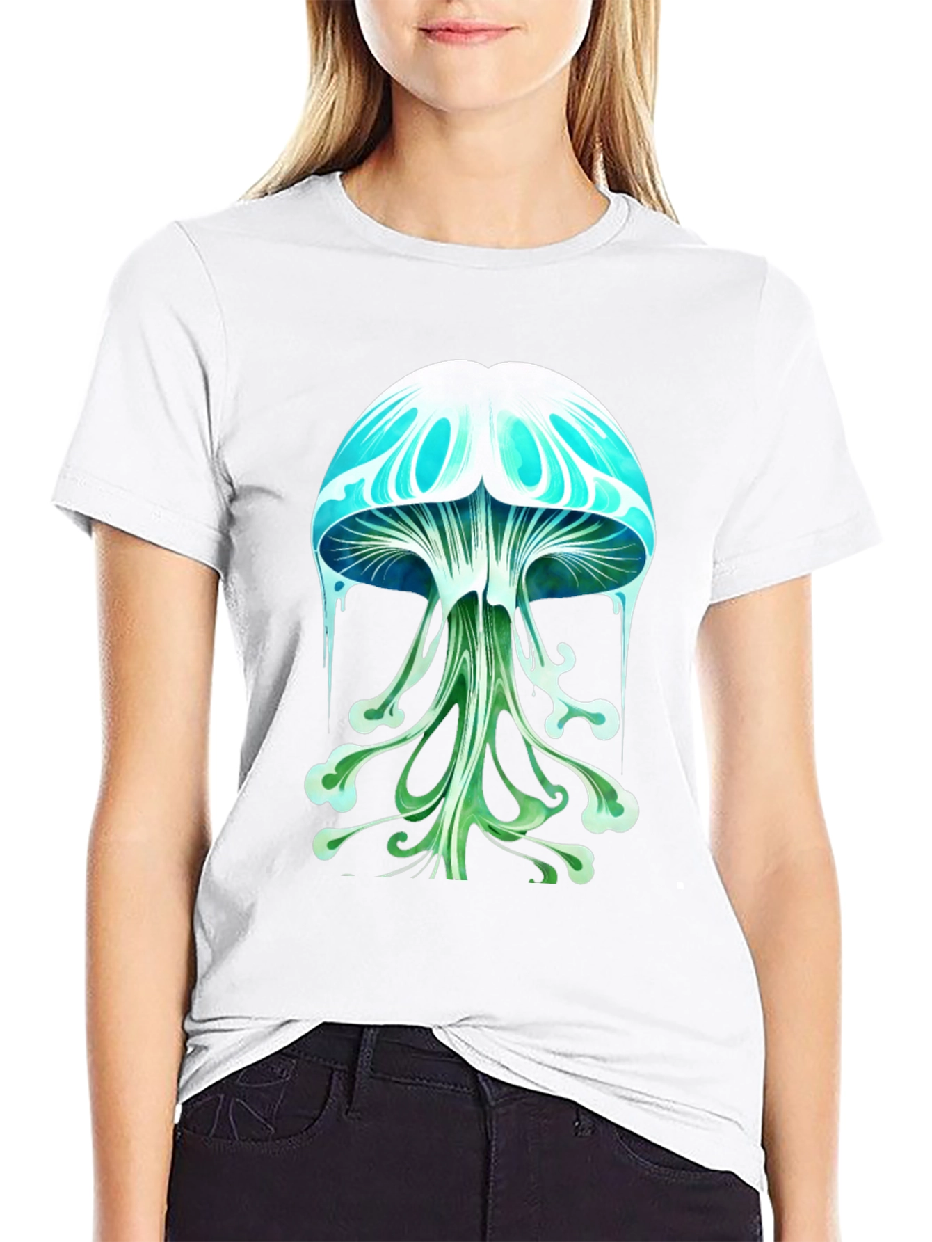Jellyfish Graphic Tee - Unique Design