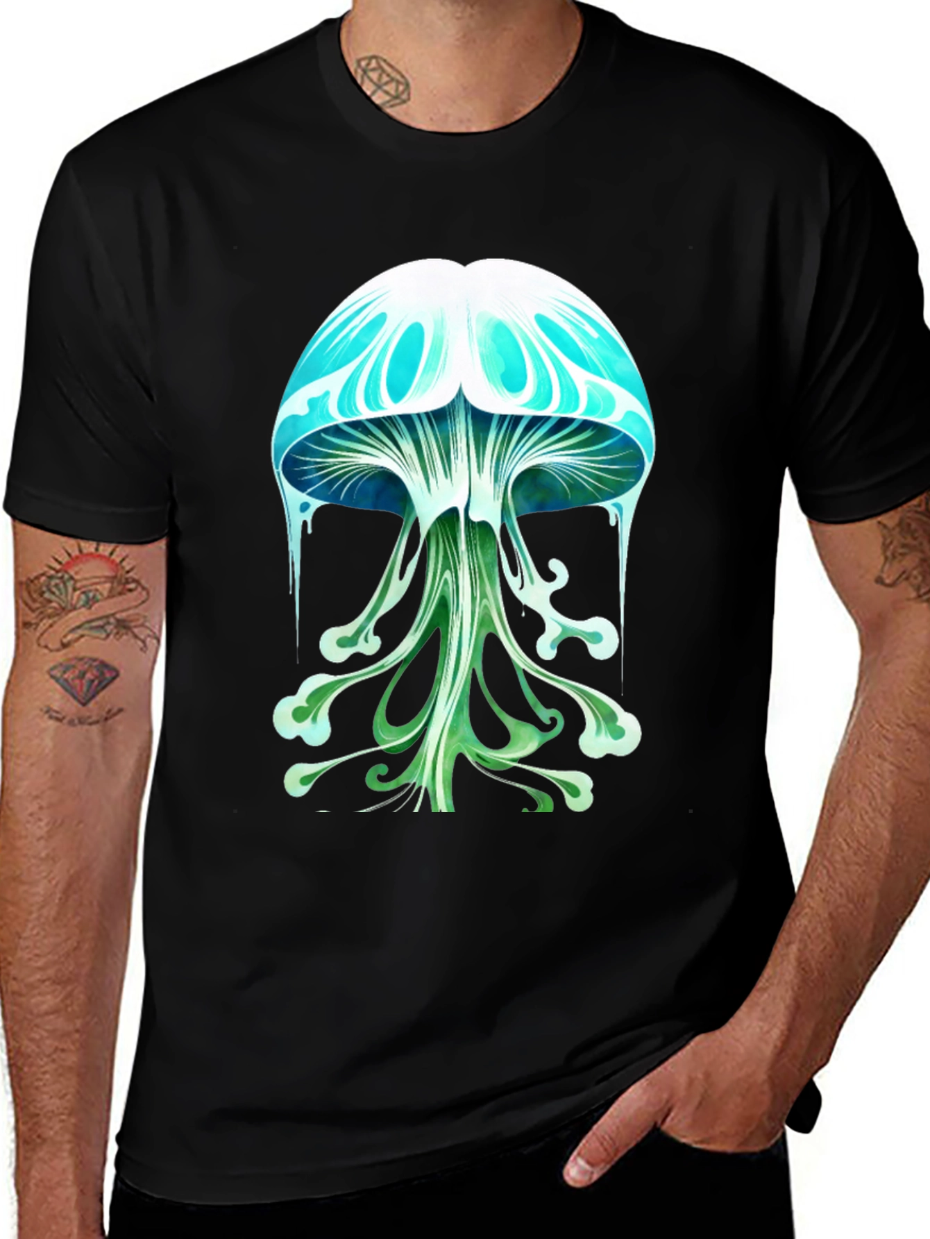 Jellyfish Graphic Tee - Unique Design