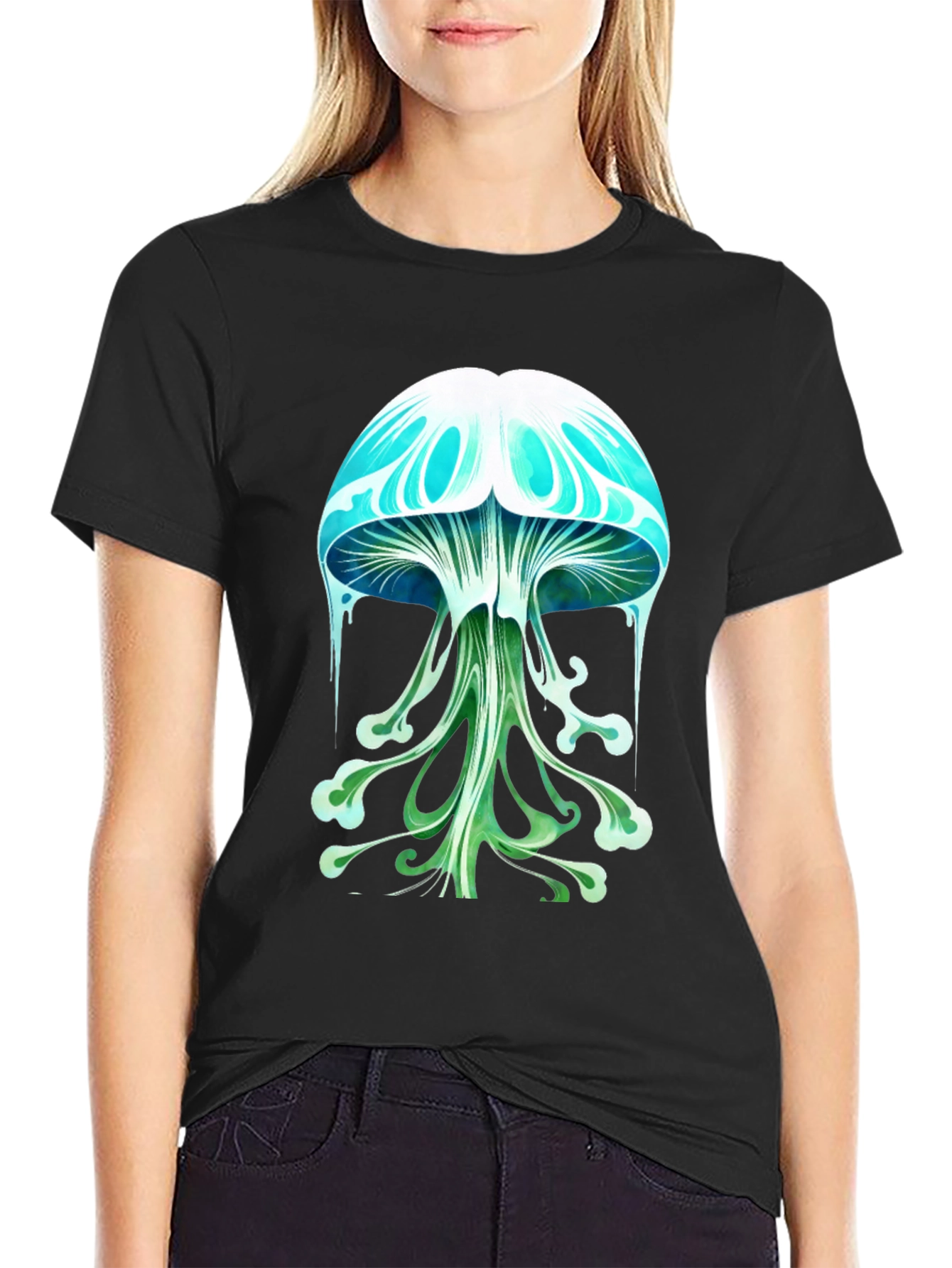 Jellyfish Graphic Tee - Unique Design