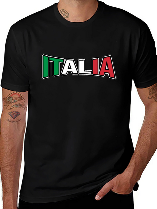 Italia Flag T-Shirt - Italian Pride Tee
