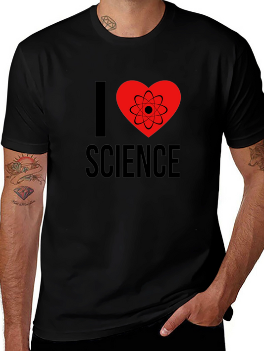 I Heart Science T-Shirt - Geeky & Stylish Tee