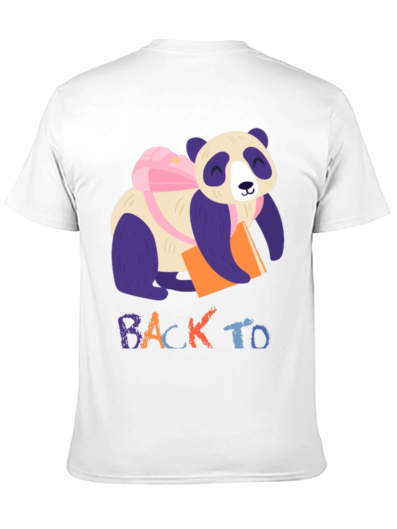 Panda Back to School T-Shirt