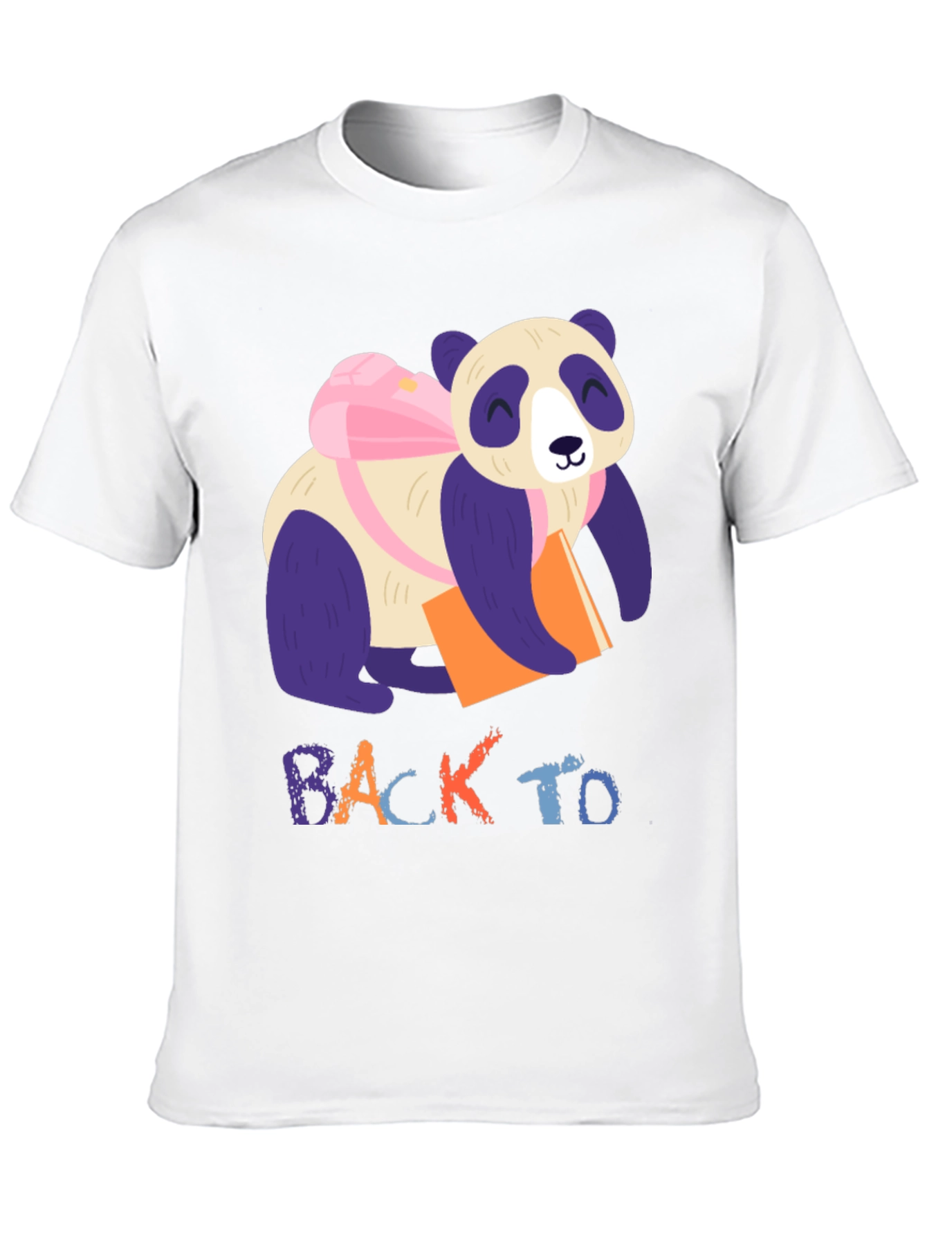 Panda Back to School T-Shirt