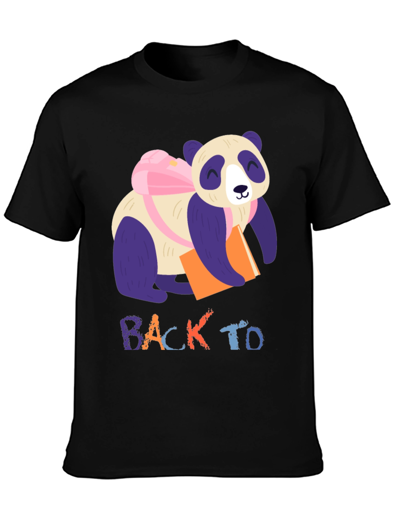 Panda Back to School T-Shirt