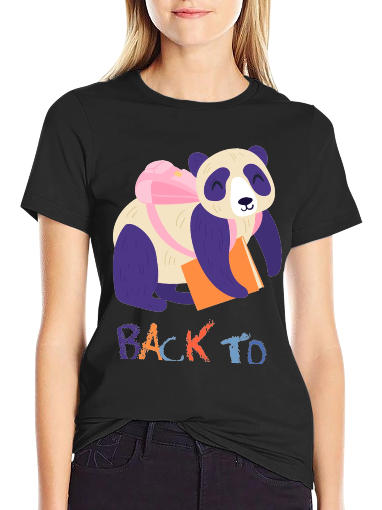 Panda Back to School T-Shirt