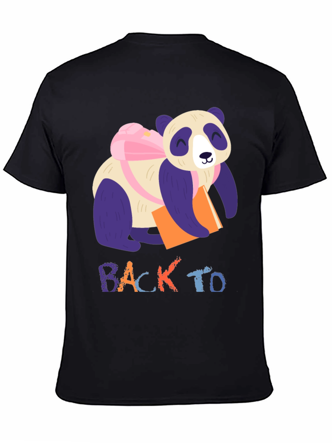 Panda Back to School T-Shirt