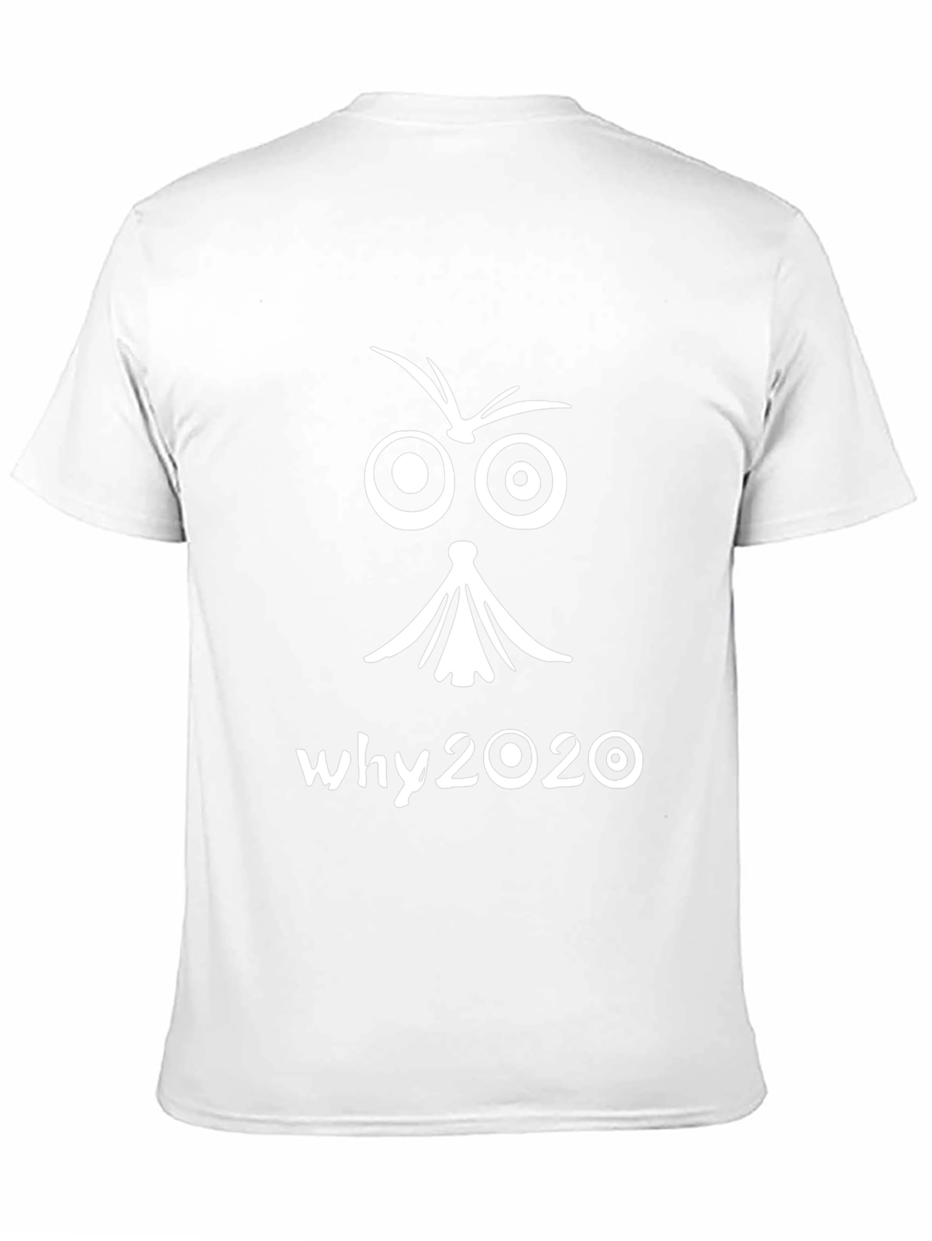 Why 2020 Graphic Tee - Black Cotton T-Shirt