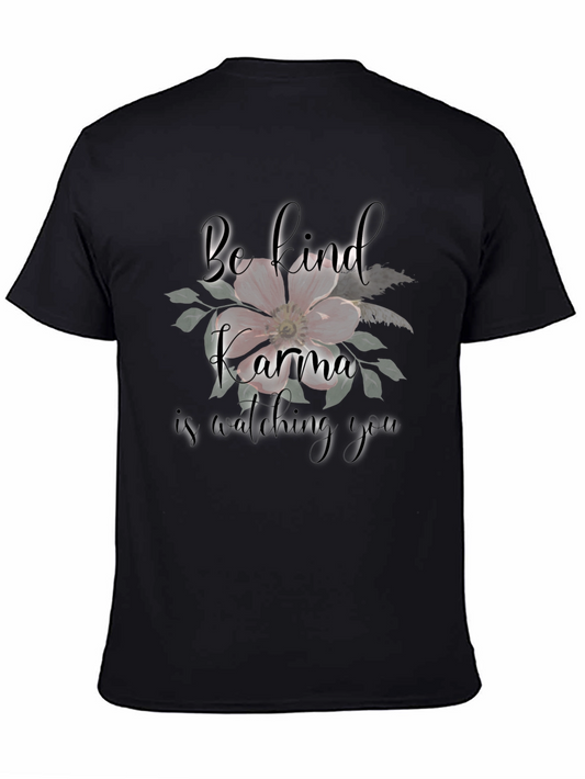 Kind Karma Floral Graphic Tee