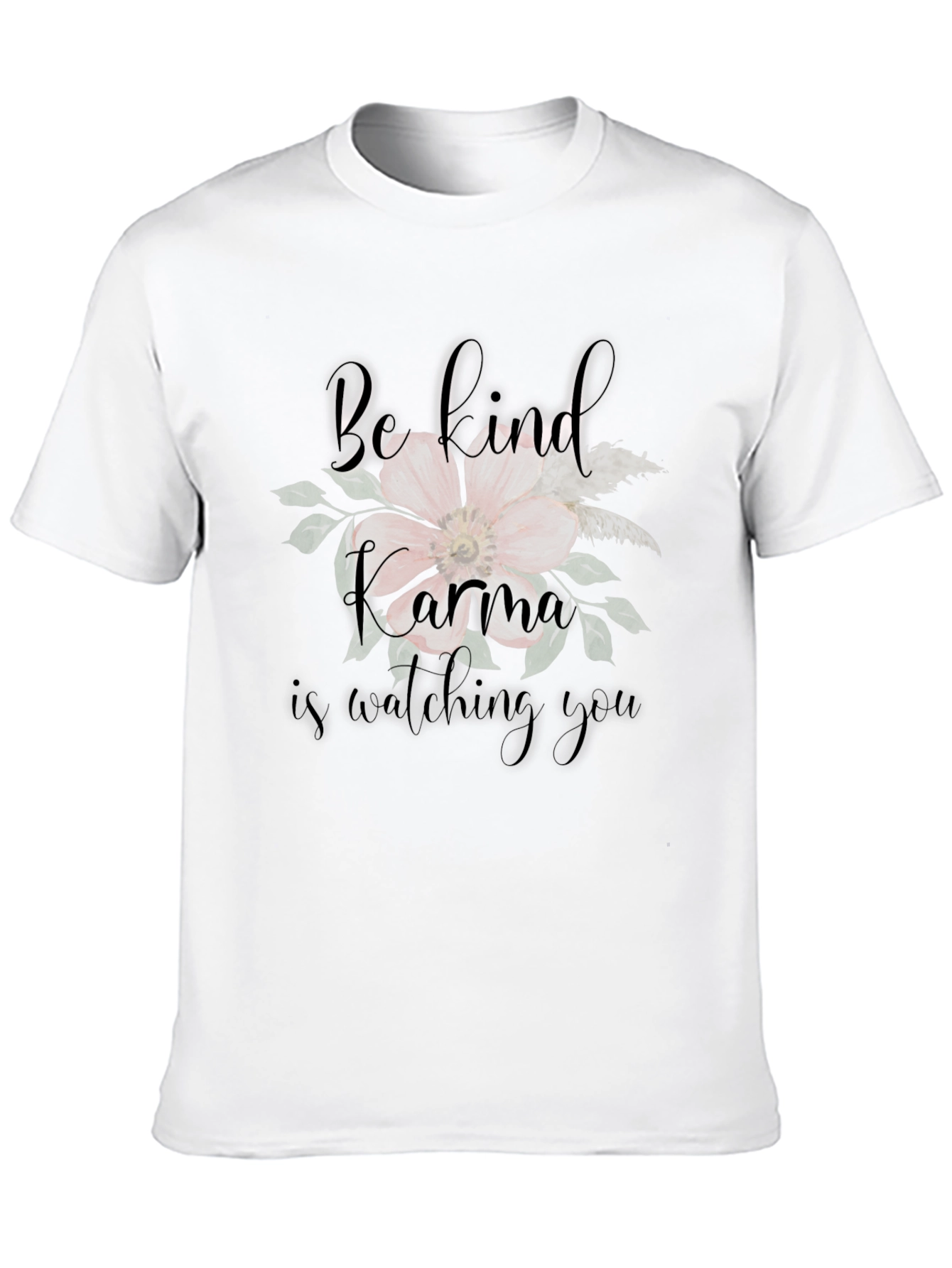 Kind Karma Floral Graphic Tee