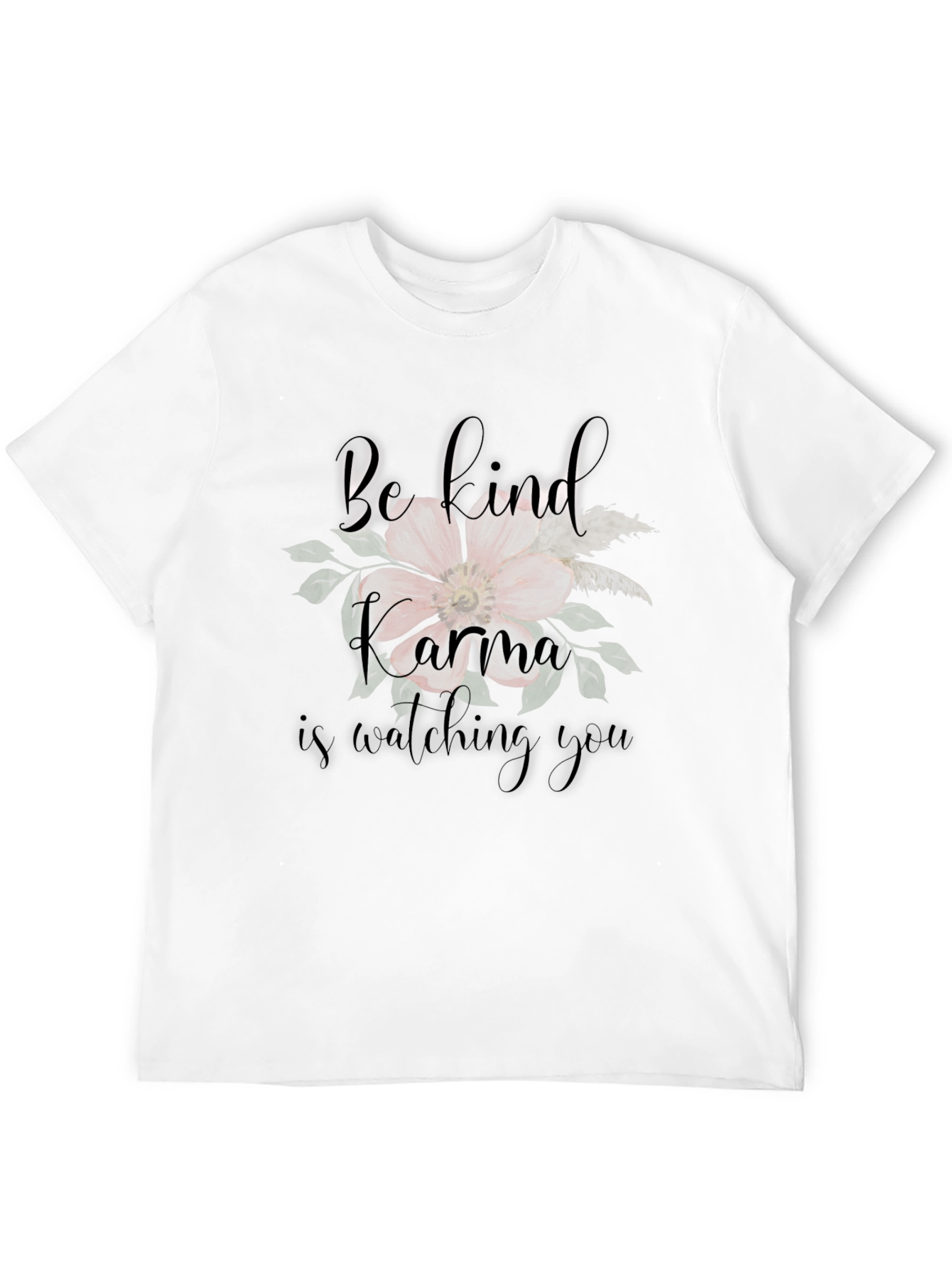 Kind Karma Floral Graphic Tee