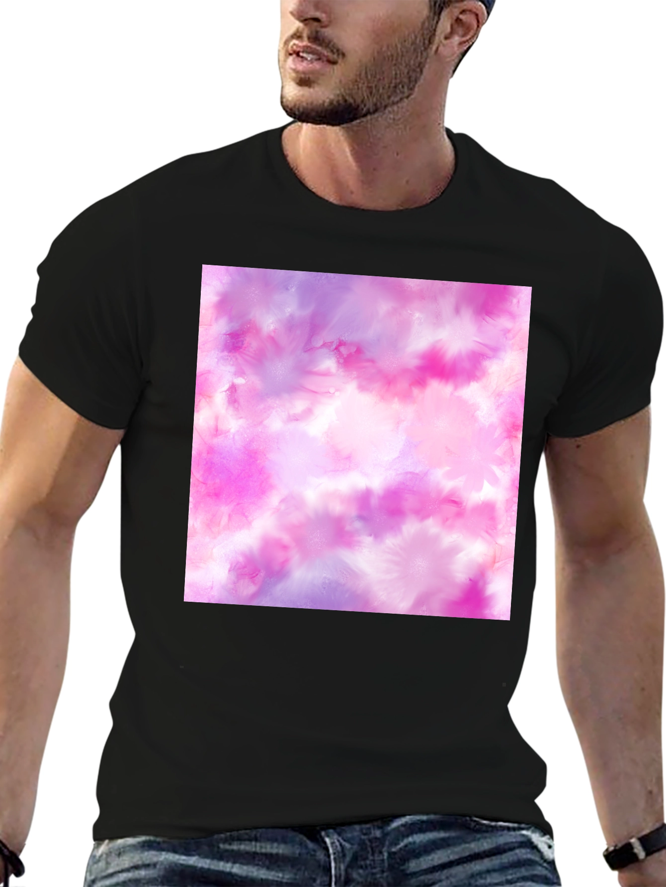 Watercolor Tie-Dye Graphic Tee